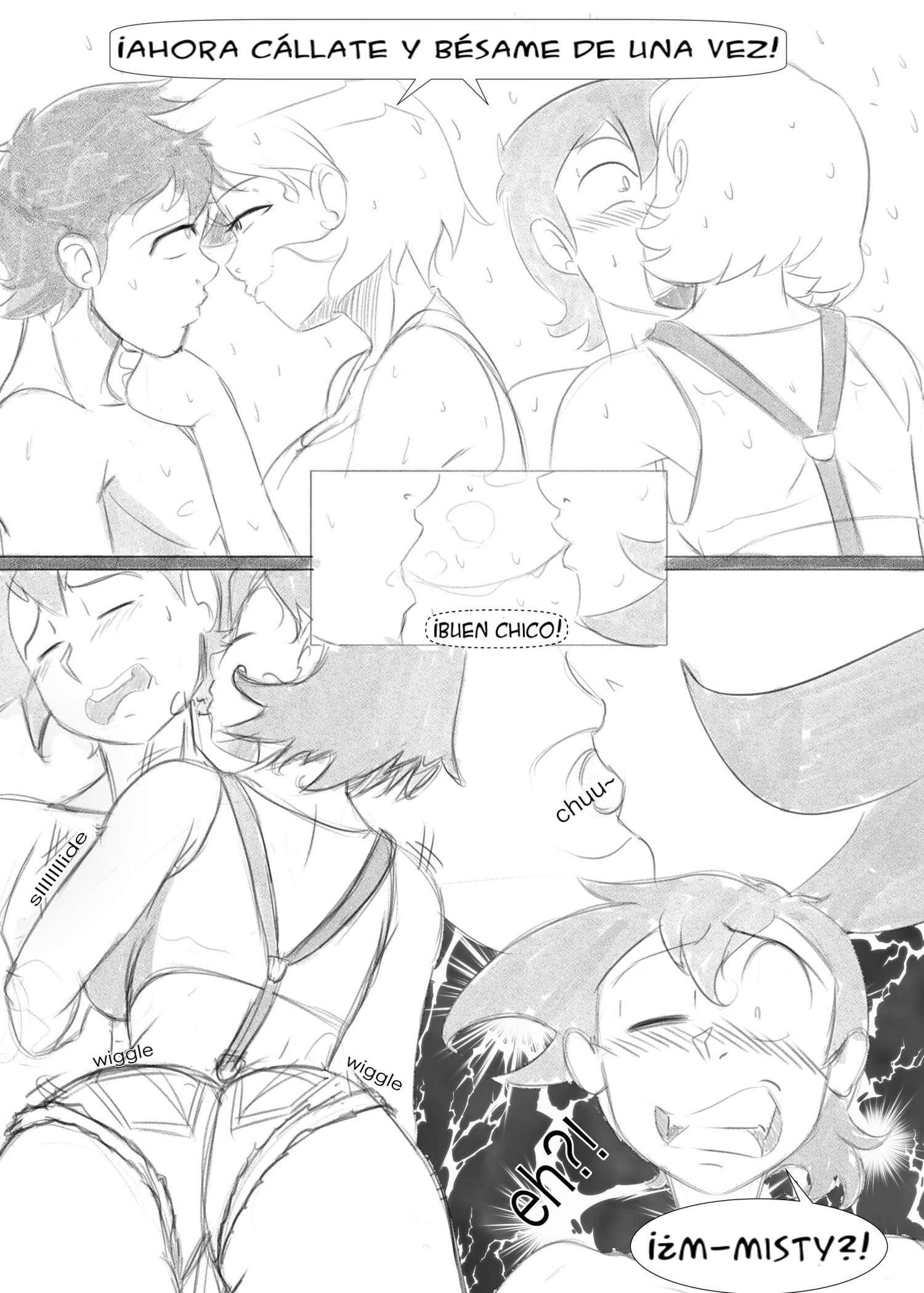 Thicc Misty Comic porno