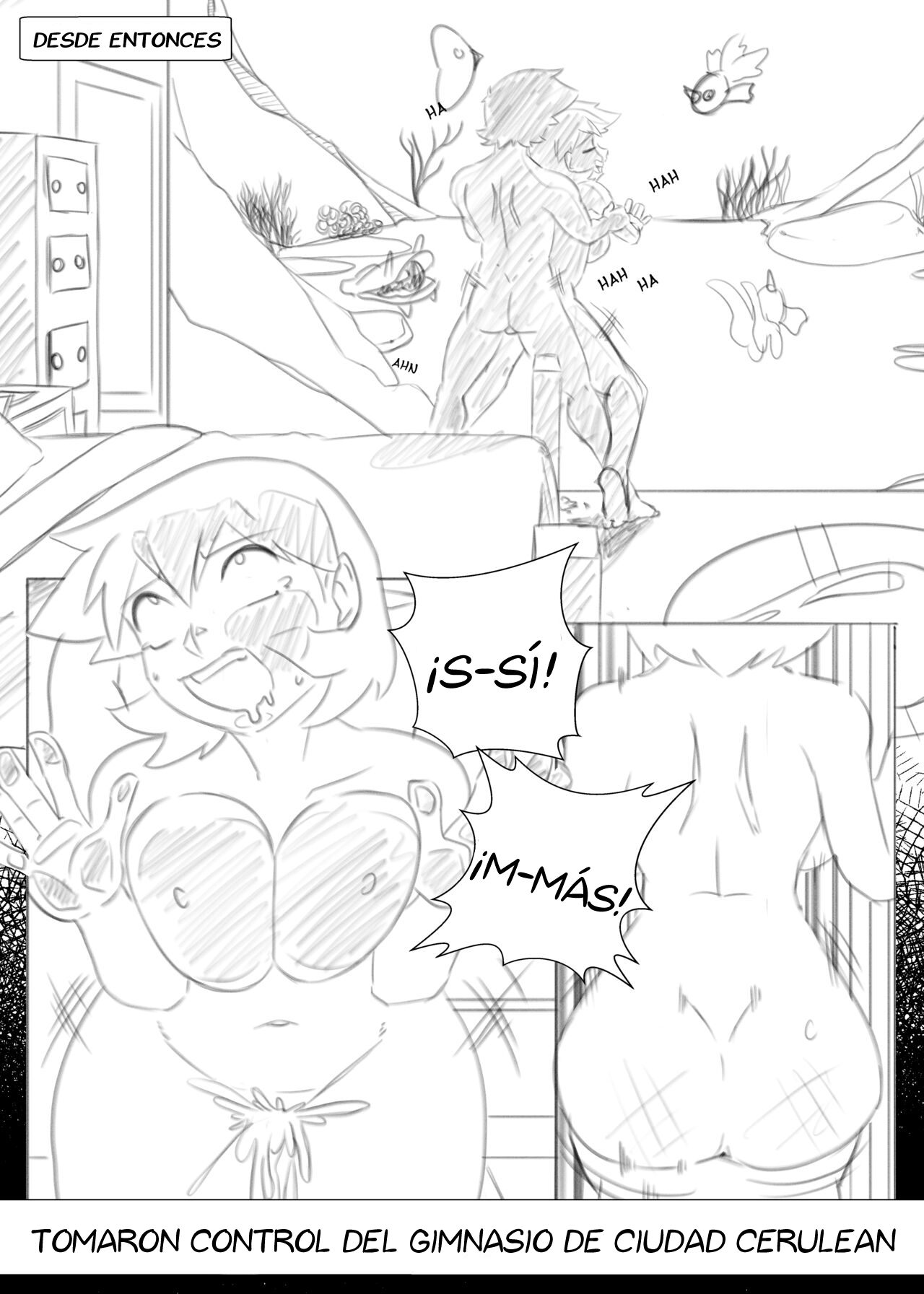 Thicc Misty Comic porno