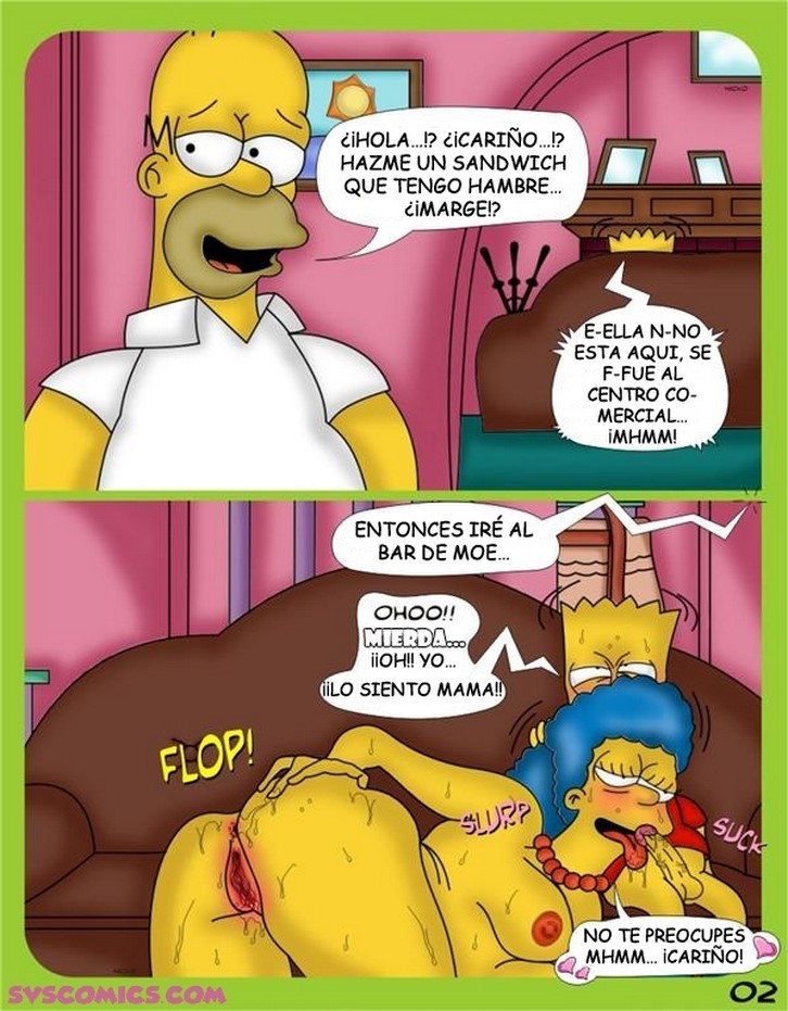 Toon Babes – Los Simpsons Comic porno