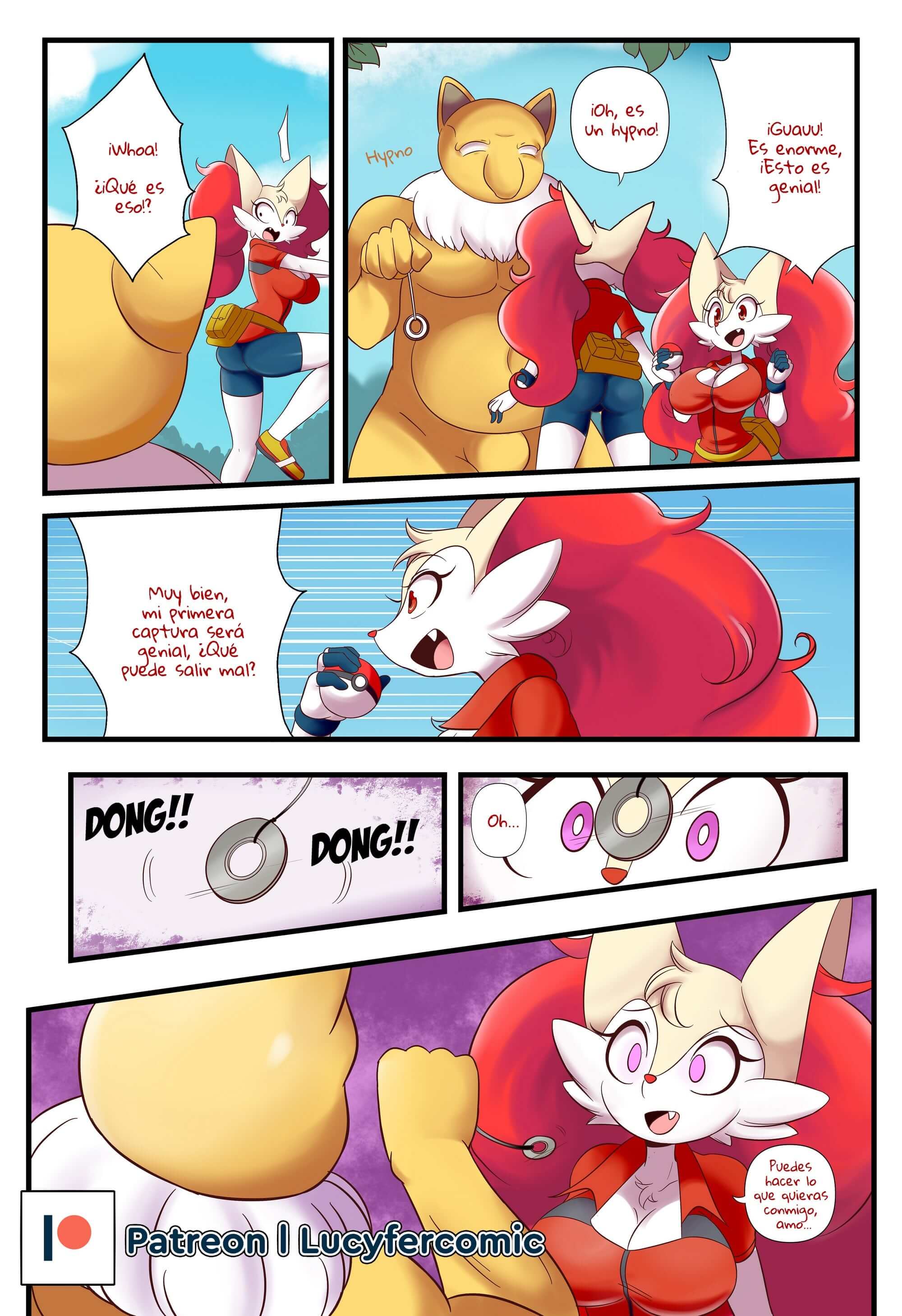 Trainer Braixen Comic porno