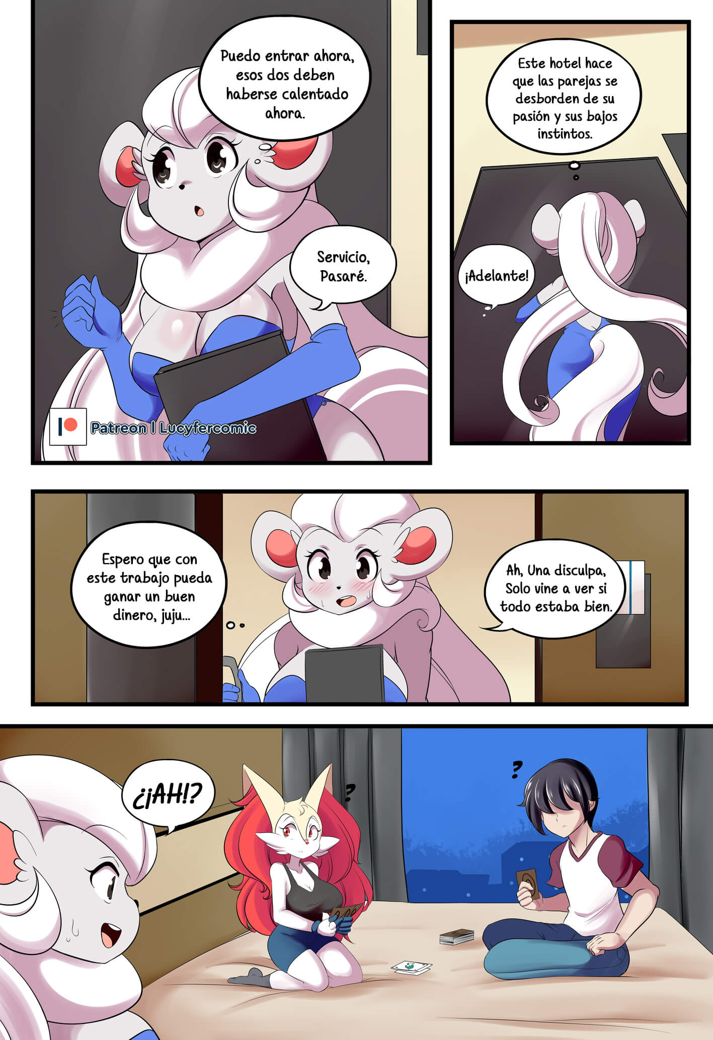 Trainer Braixen Comic porno