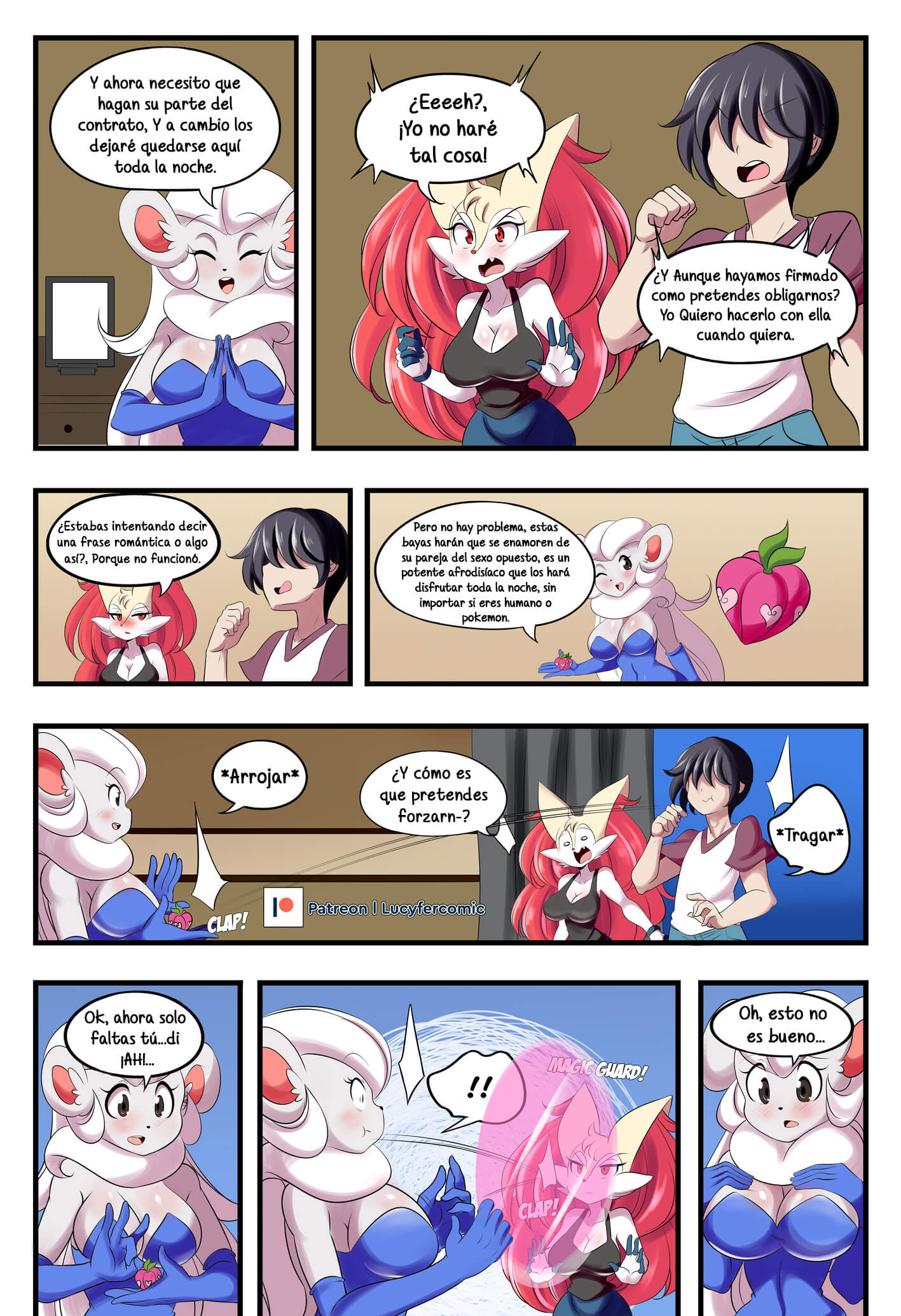 Trainer Braixen Comic porno