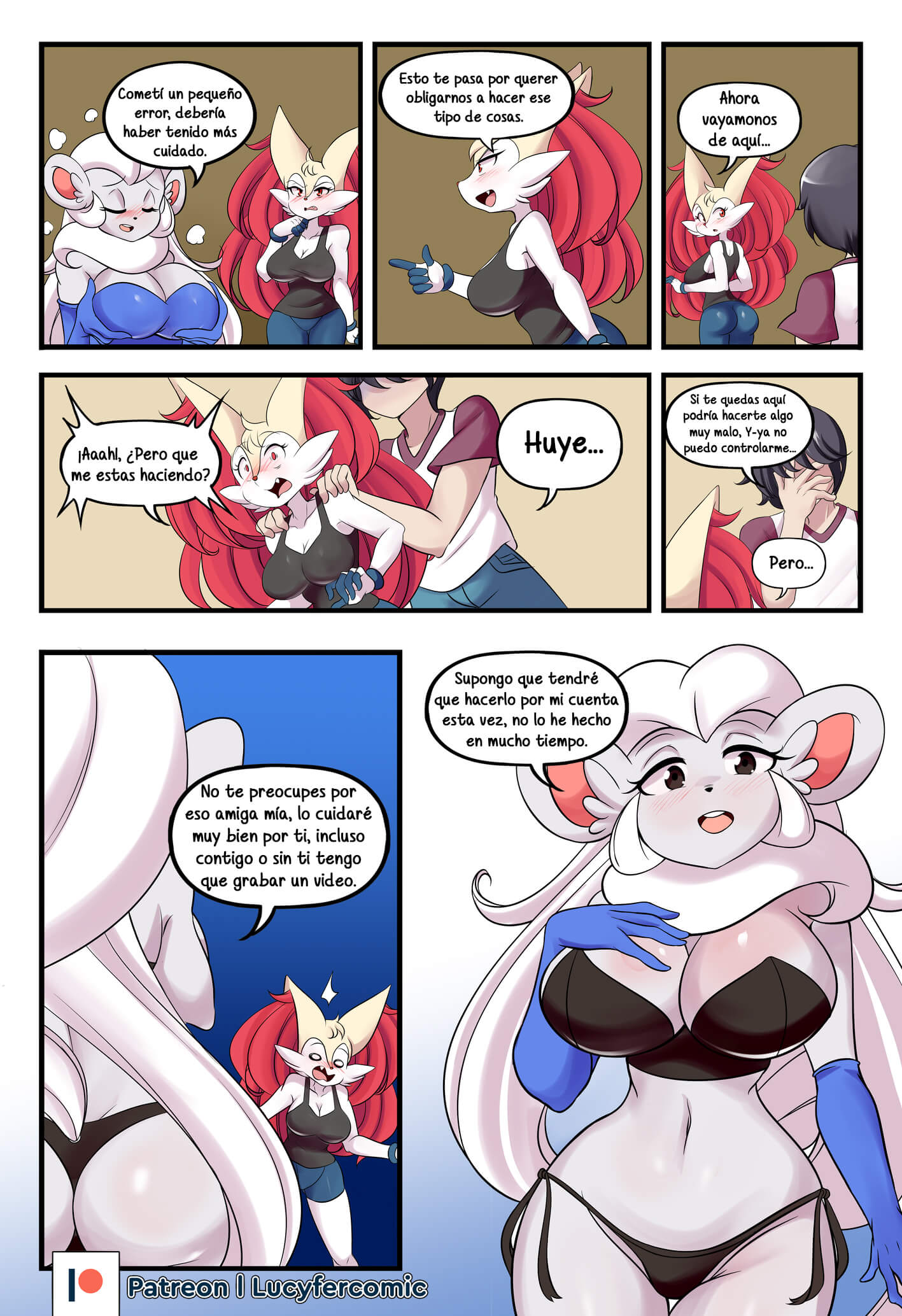 Trainer Braixen Comic porno