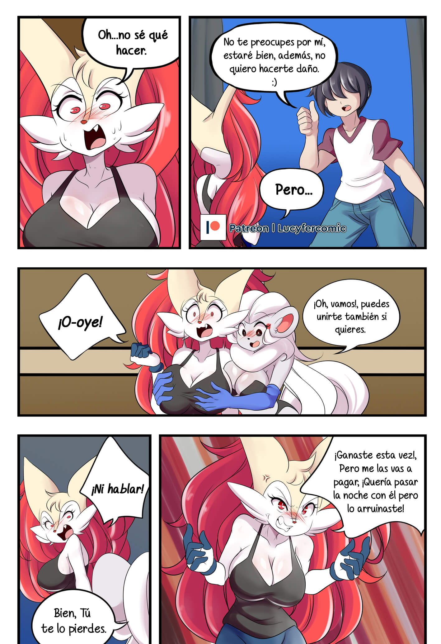 Trainer Braixen Comic porno