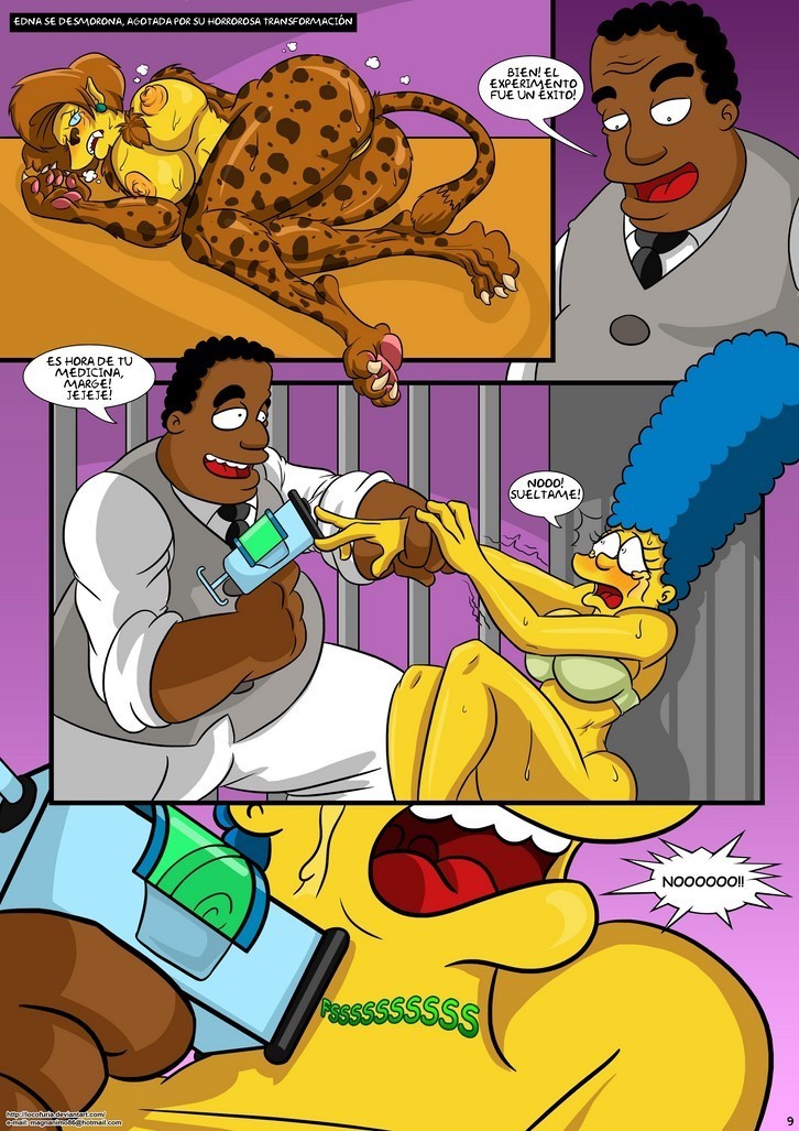 Treehouse of Horror 1 Comic porno