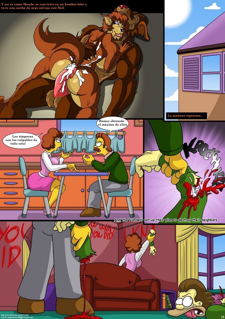 Treehouse of Horror 2 Comic porno