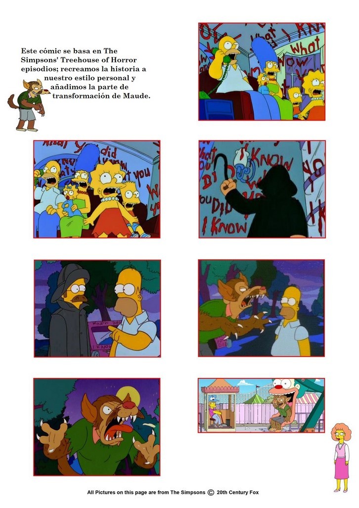 Treehouse of Horror 2 Comic porno