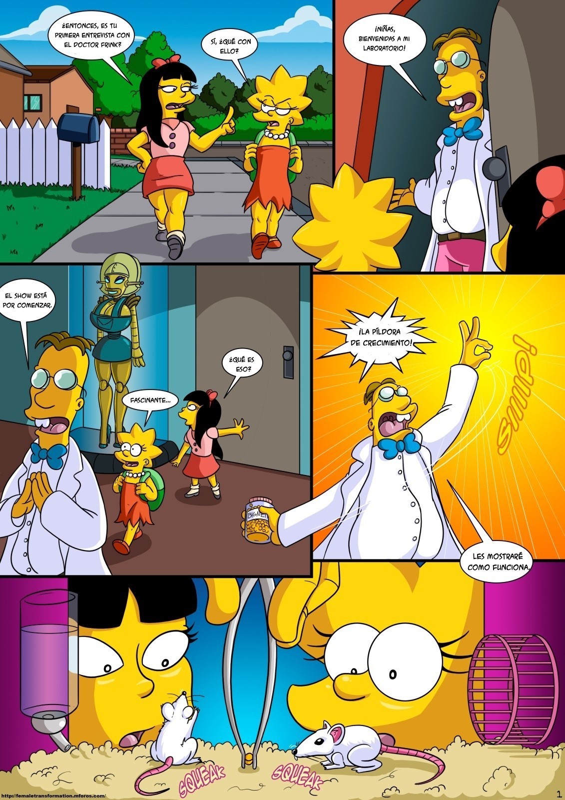 Treehouse of Horror 3 Comic porno
