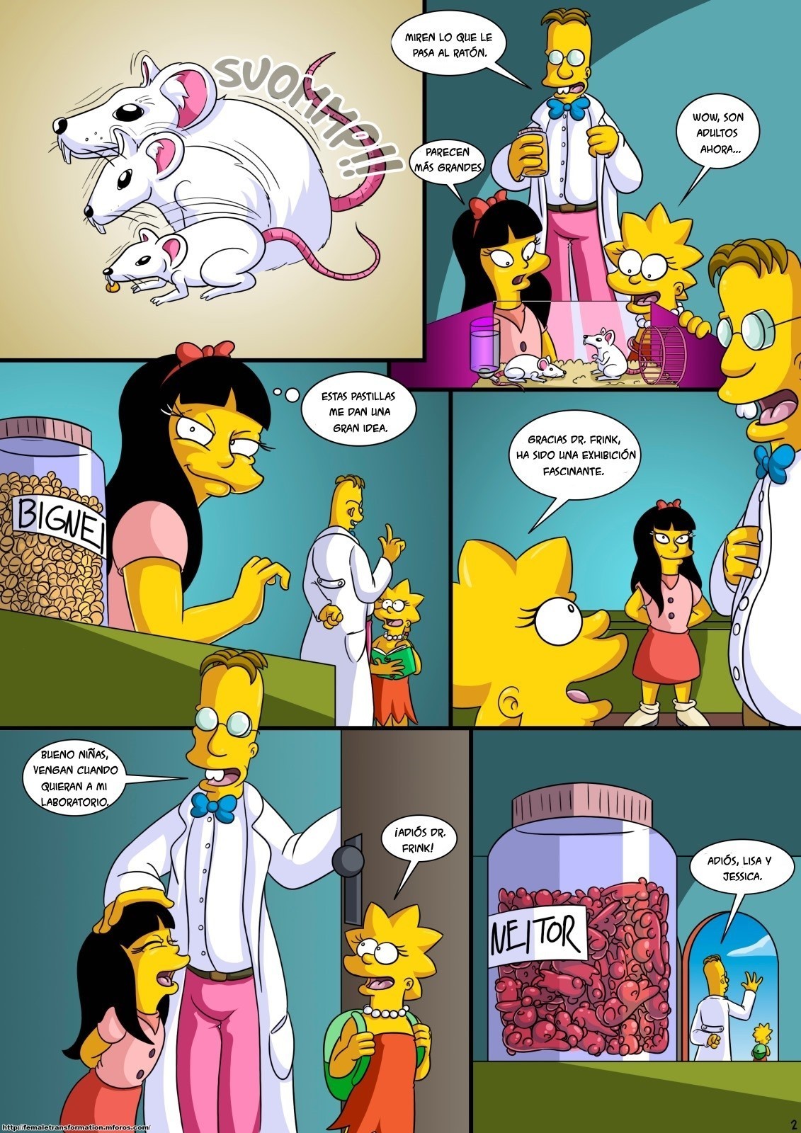 Treehouse of Horror 3 Comic porno