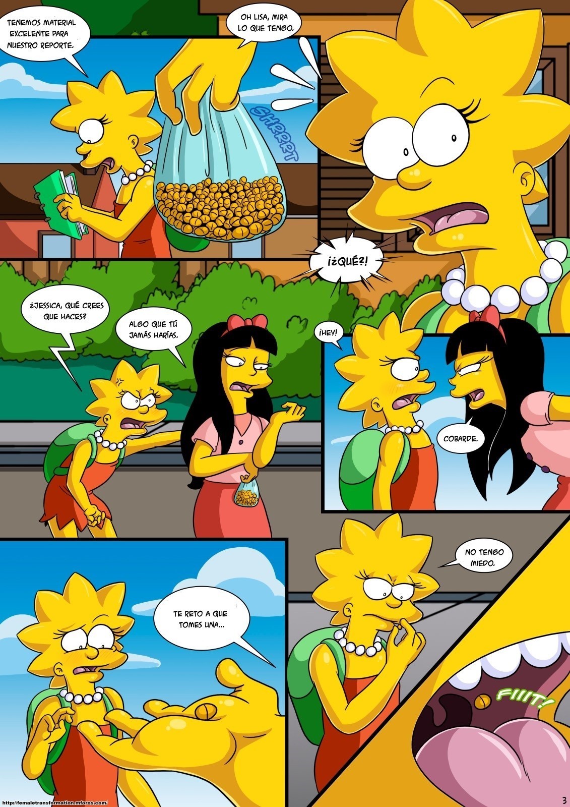 Treehouse of Horror 3 Comic porno