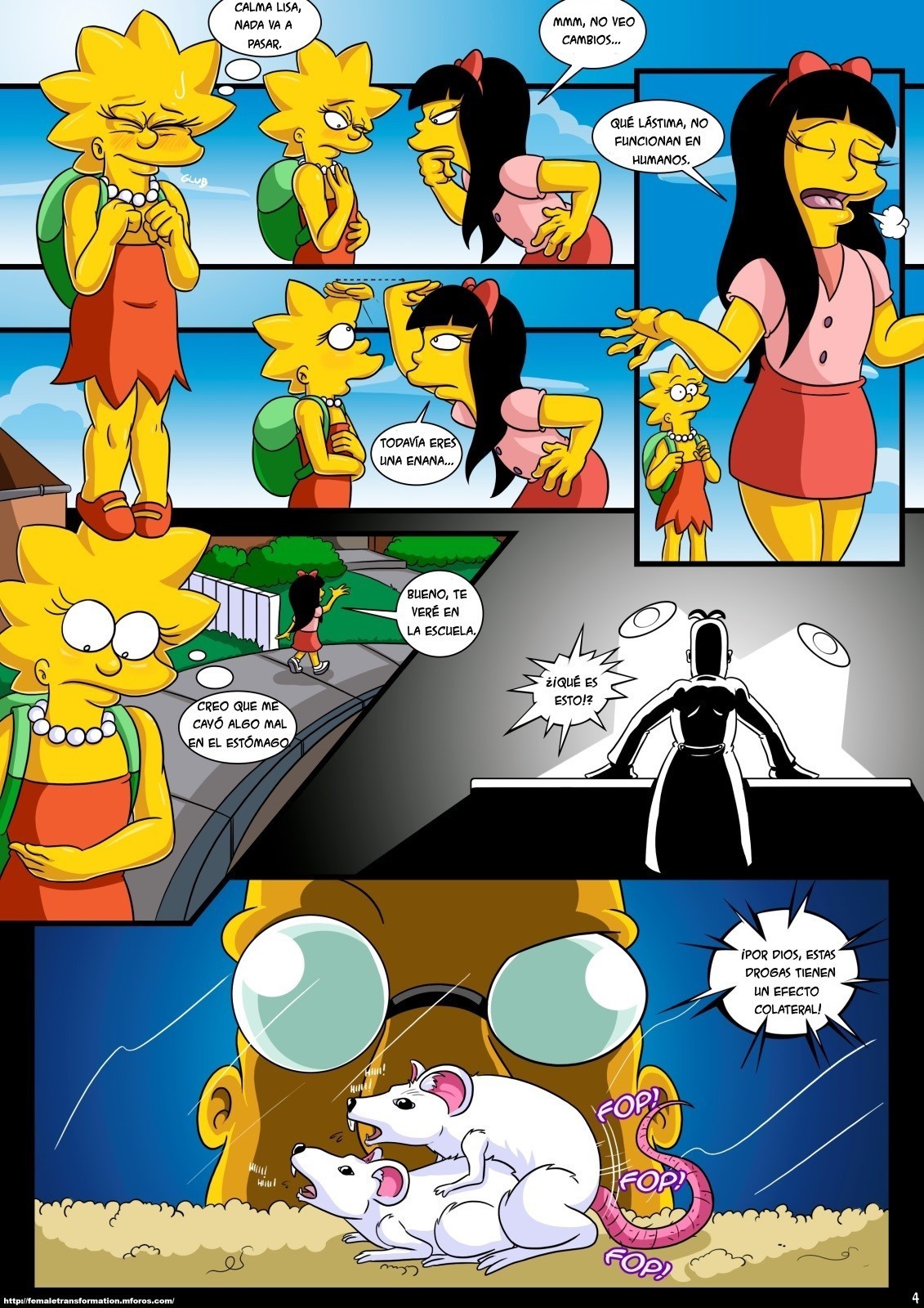 Treehouse of Horror 3 Comic porno