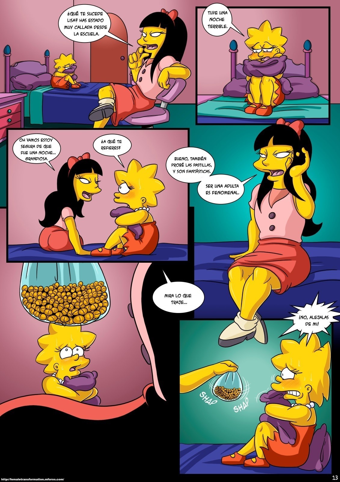 Treehouse of Horror 3 Comic porno