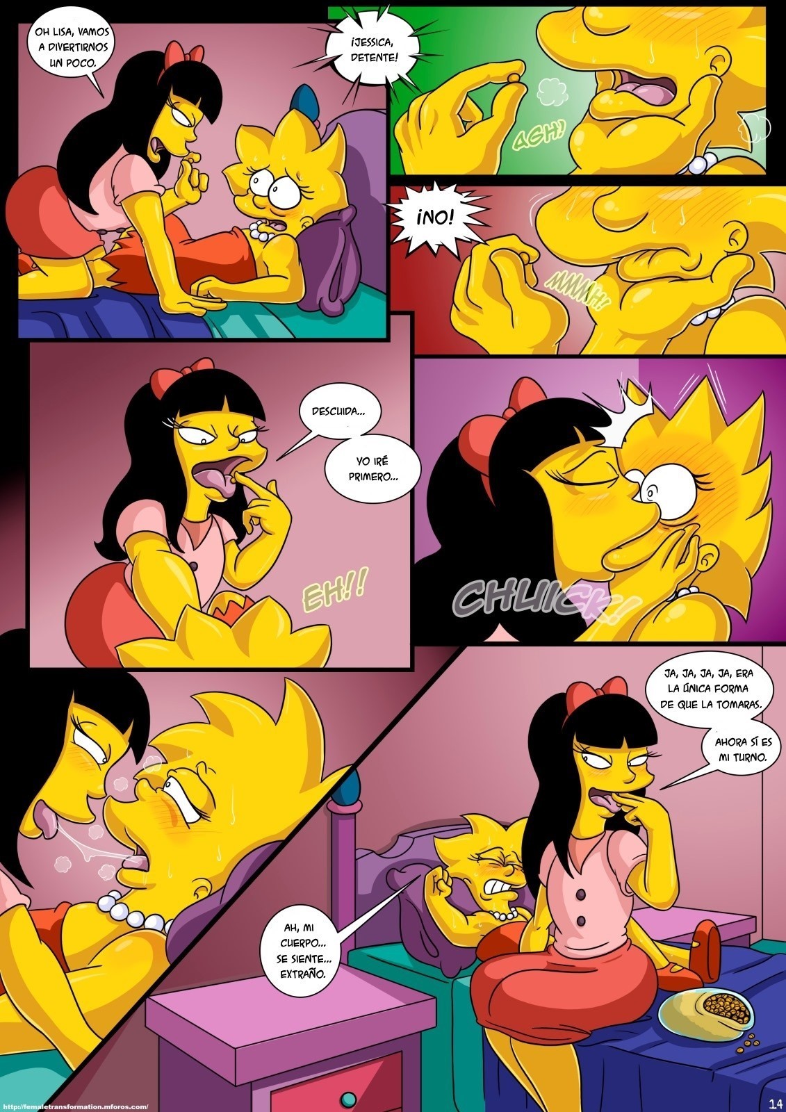 Treehouse of Horror 3 Comic porno