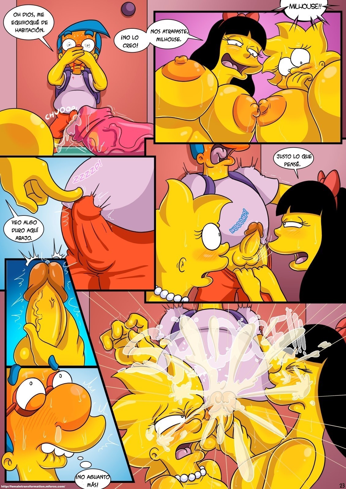 Treehouse of Horror 3 Comic porno