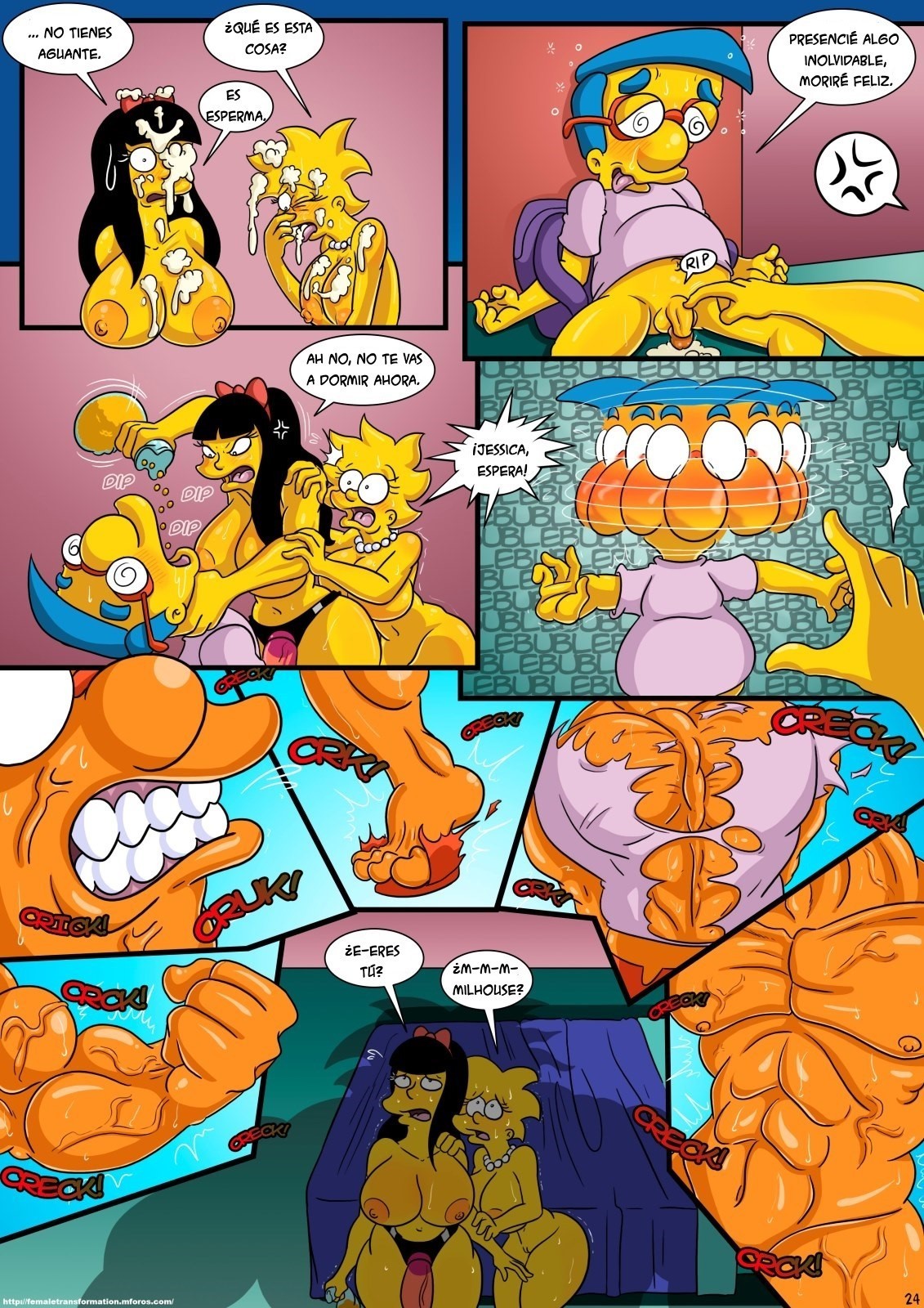 Treehouse of Horror 3 Comic porno