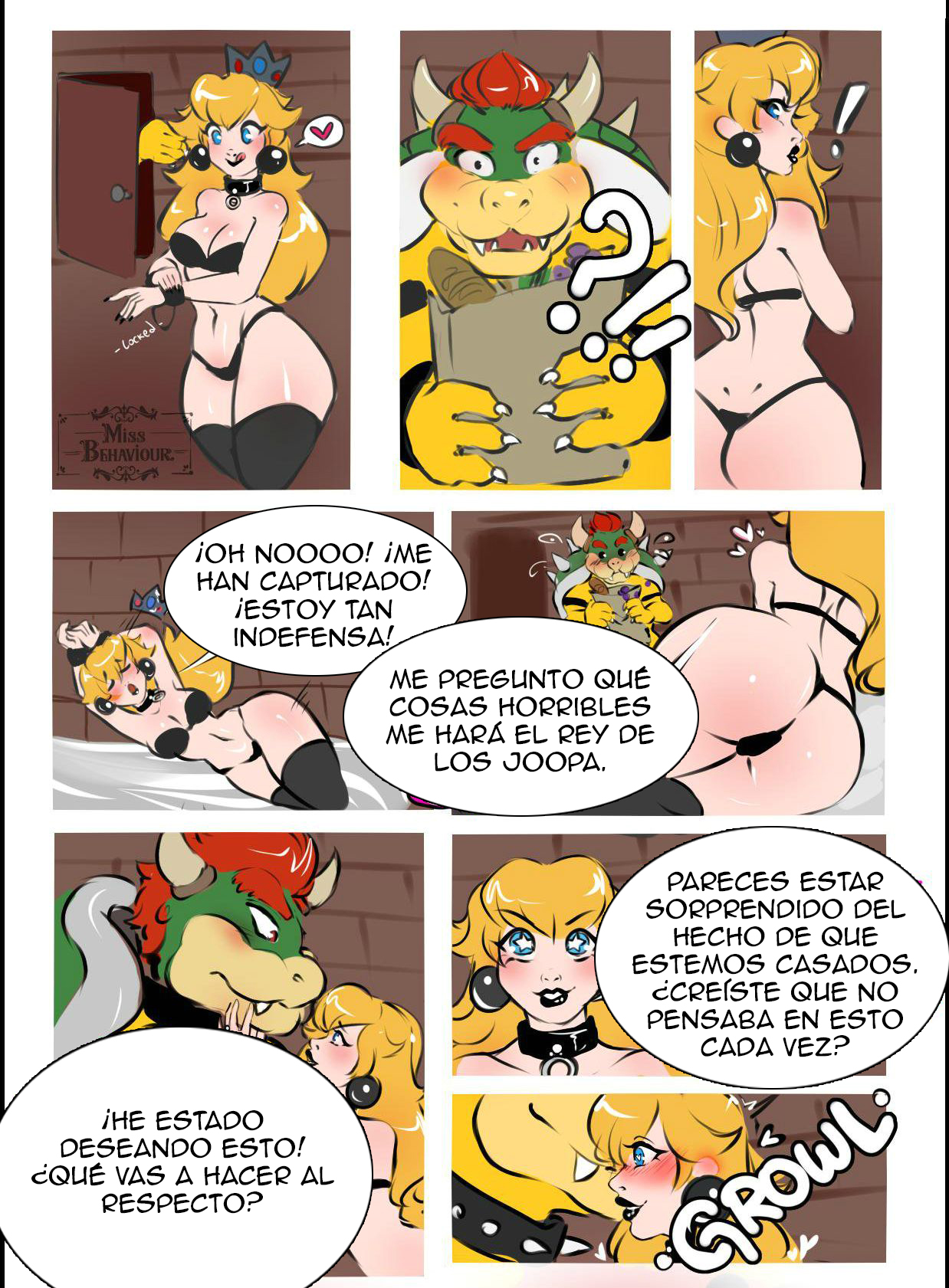 Ultimate OTP – Princesa Peach Hentai Comic porno