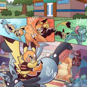 Un Tipico Dia De Entrenamiento Para Chica – Pokemon XXX