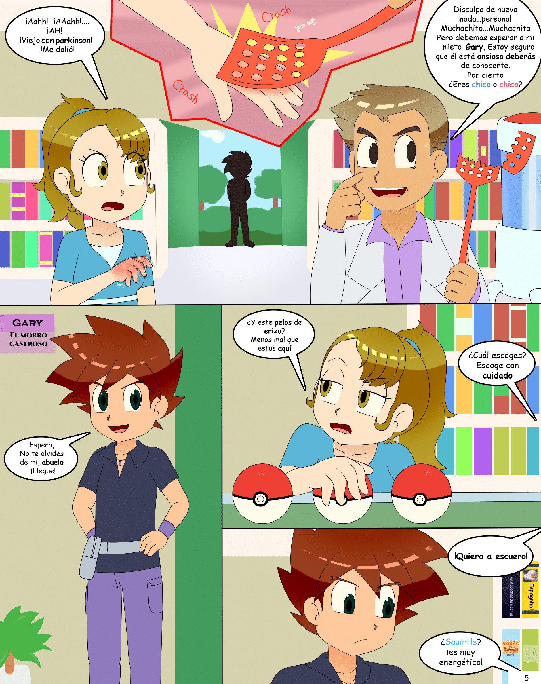 Una Weona en Pokemon Comic porno