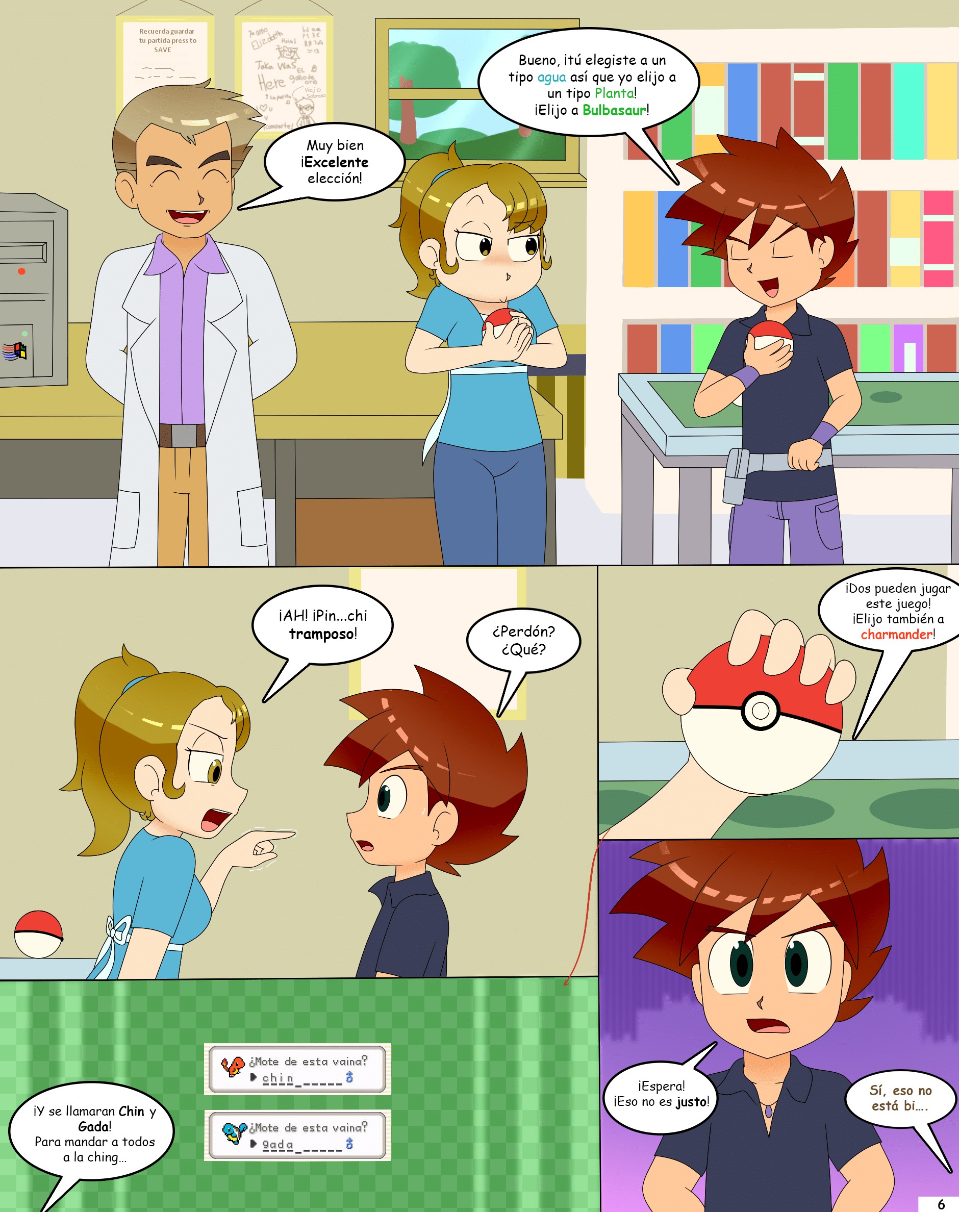 Una Weona en Pokemon Comic porno