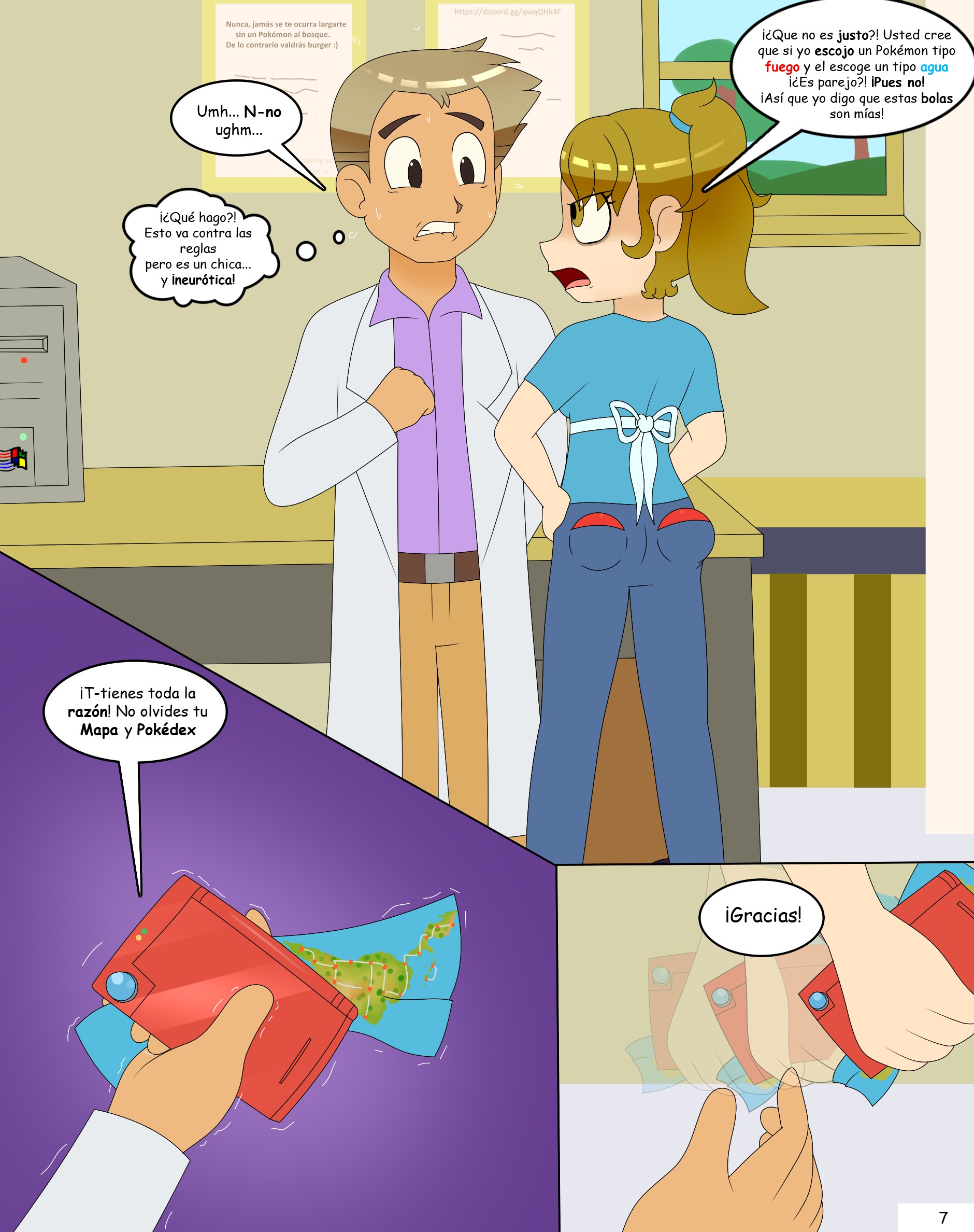 Una Weona en Pokemon Comic porno