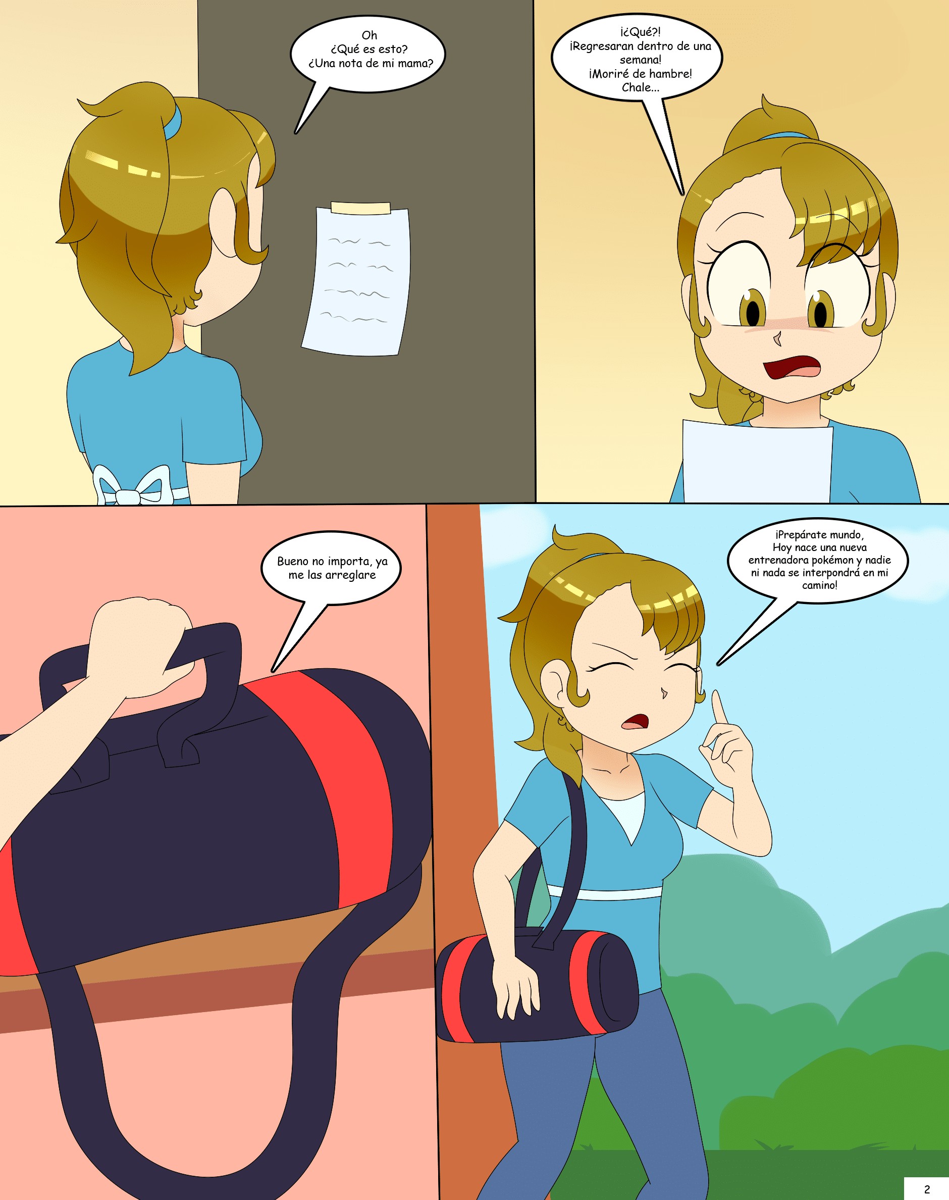 Una Weona en Pokemon Comic porno