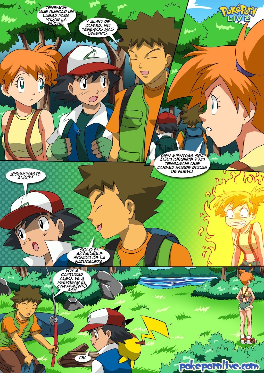 Una Tarde de Verano – Pokemon Comic porno