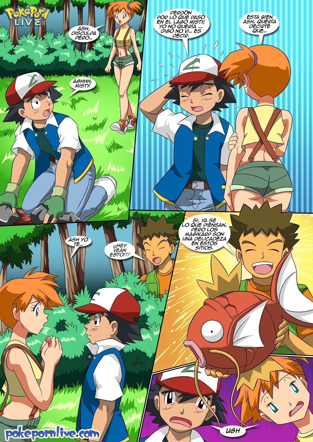 Una Tarde de Verano – Pokemon Comic porno