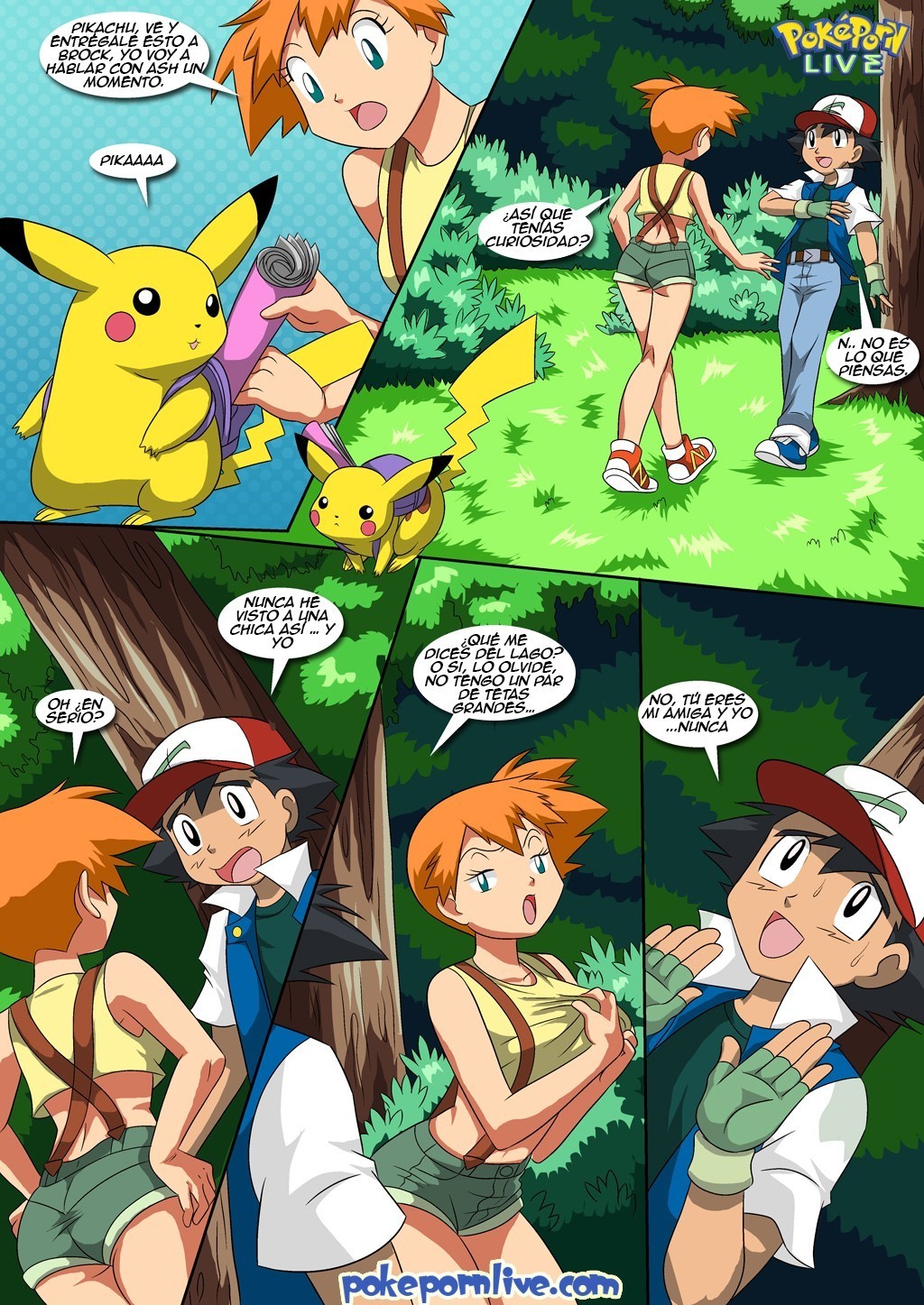 Una Tarde de Verano – Pokemon Comic porno
