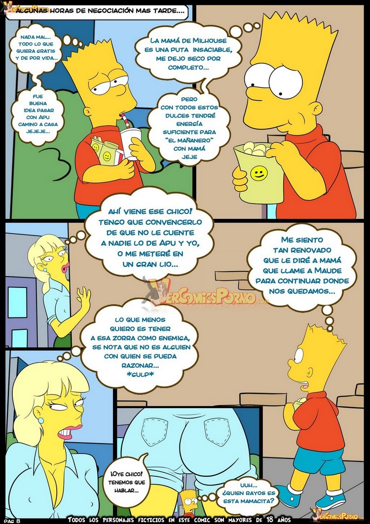 Viejas Costumbres 7 – Los Simpsons Comic porno