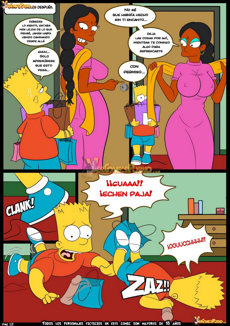 Viejas Costumbres 7 – Los Simpsons Comic porno