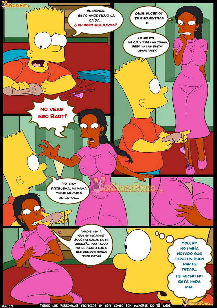 Viejas Costumbres 7 – Los Simpsons Comic porno