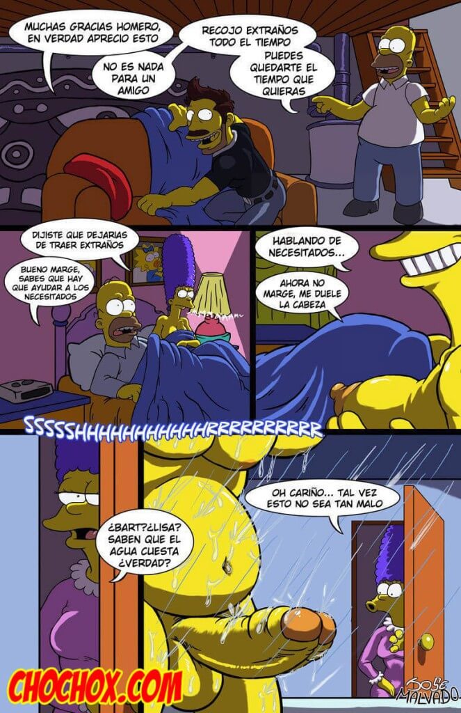 Welcome to Springfield Comic XXX Comic porno