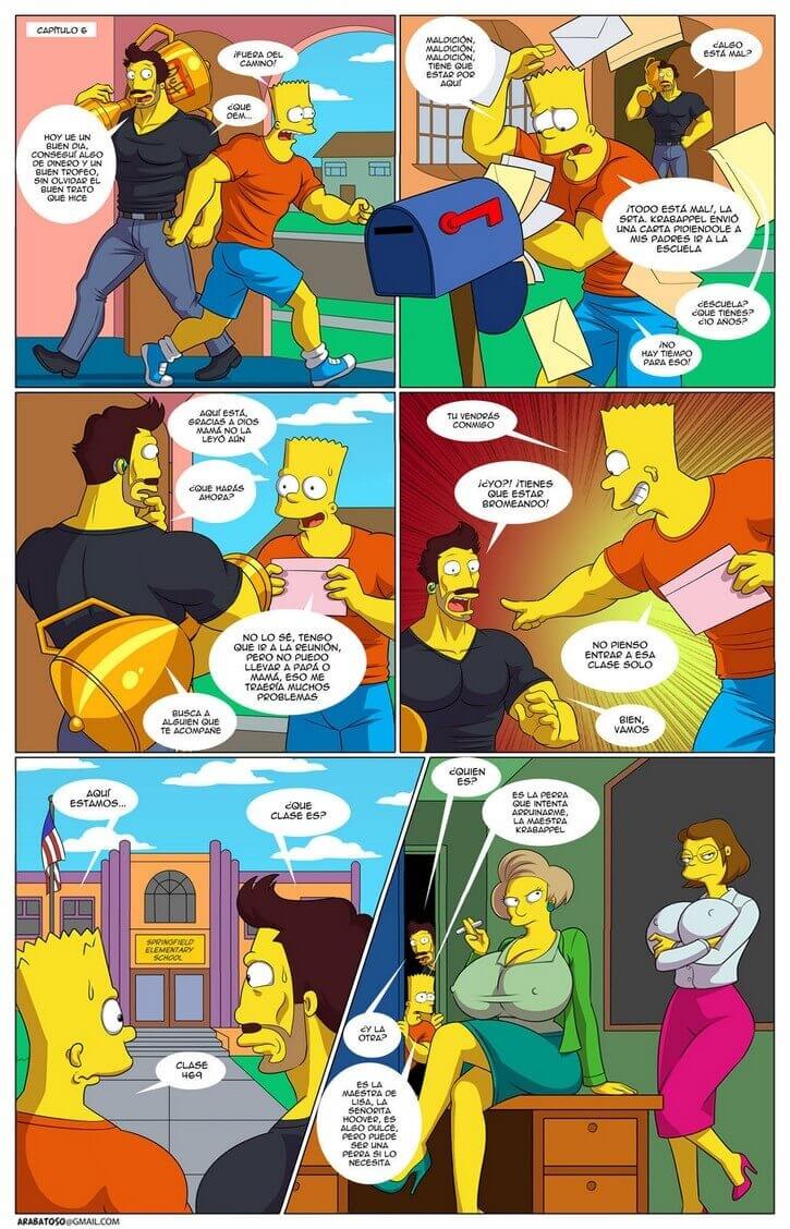 Welcome to Springfield Comic XXX Comic porno