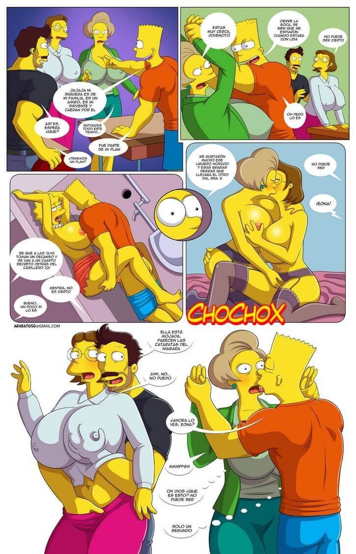 Welcome to Springfield Comic XXX Comic porno