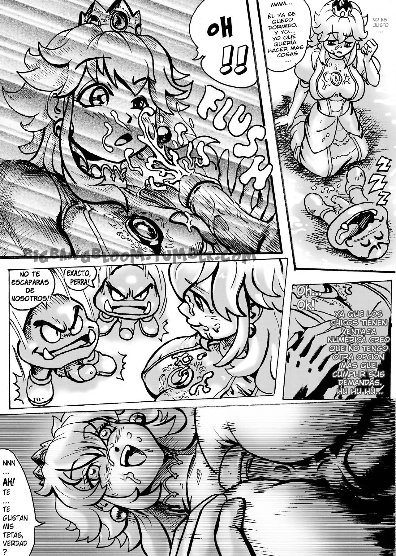 Wild Adventure 1 – Princesa Peach Comic porno