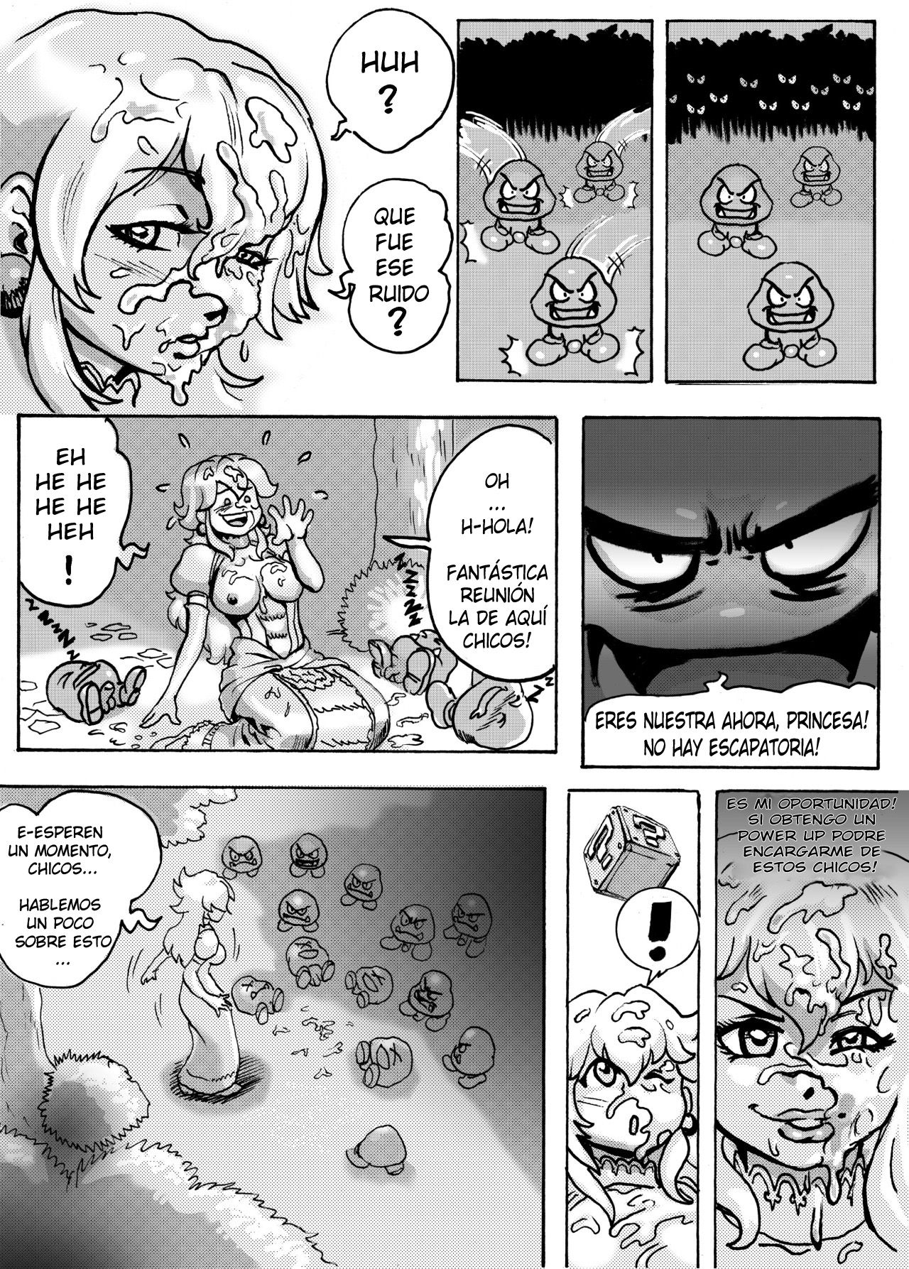 Wild Adventure 1 – Princesa Peach Comic porno