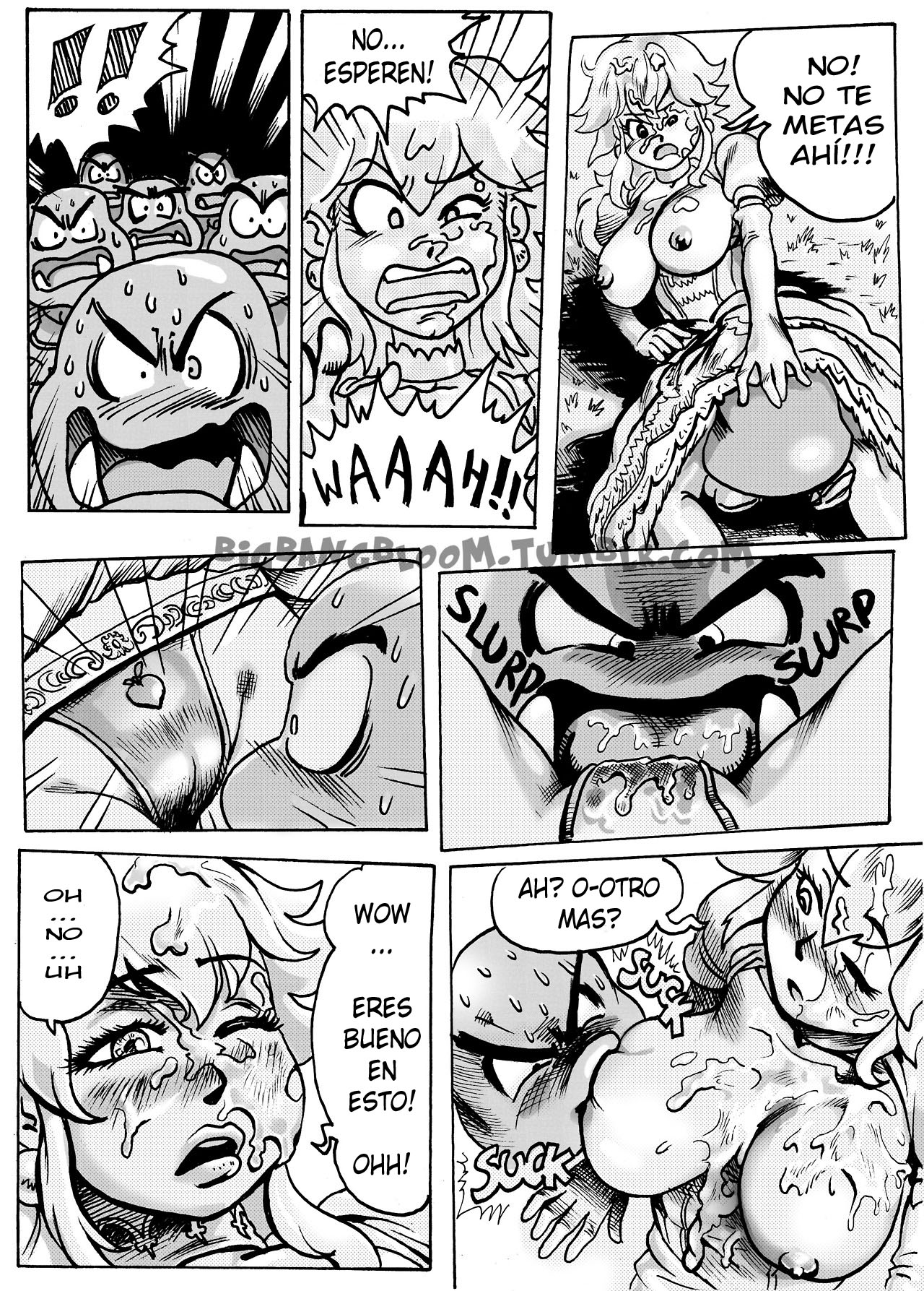Wild Adventure 1 – Princesa Peach Comic porno