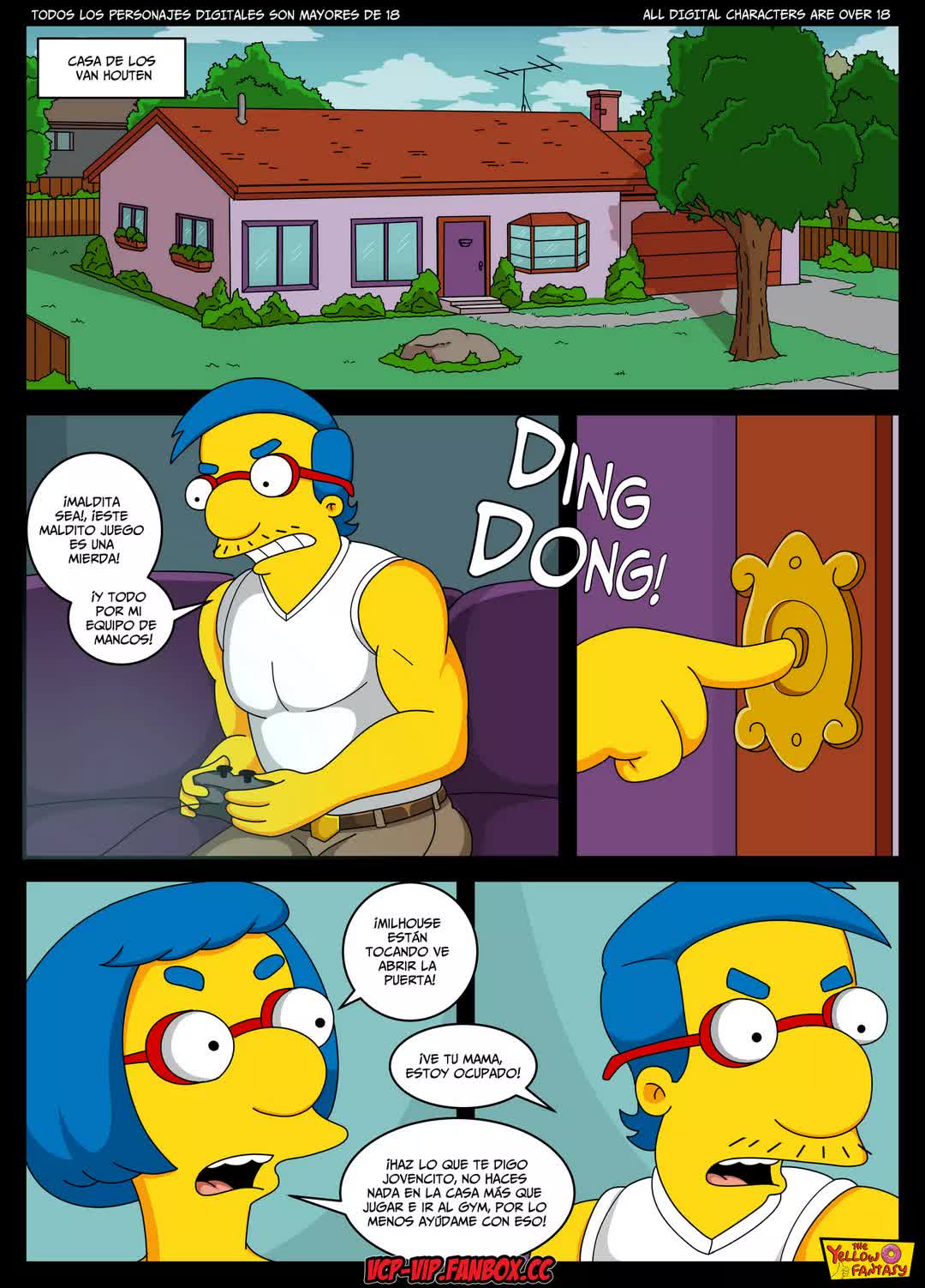 Annika Van Houten – TheYellowFantasy Comic porno