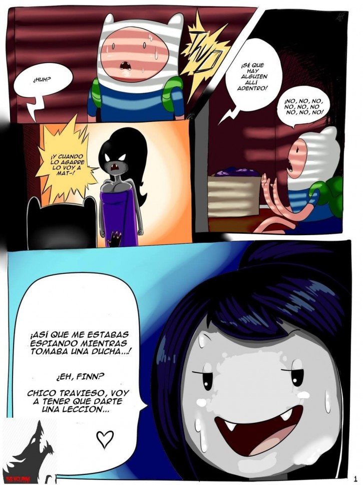 Marceline y Finn Comic porno