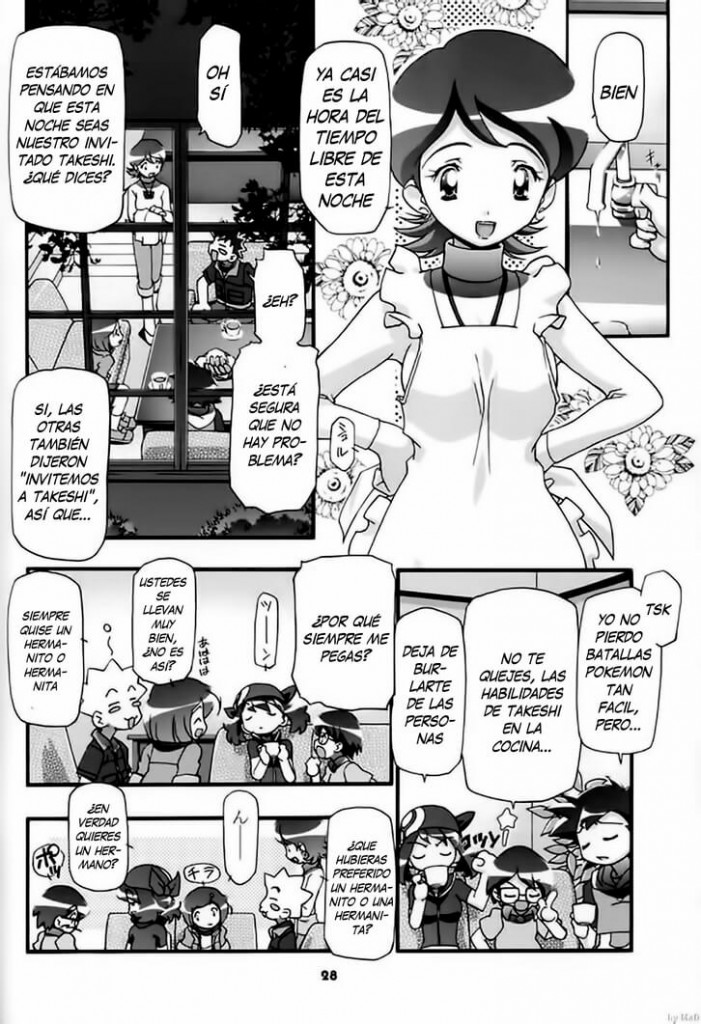 PM Gals Pokemon XXX Comic porno