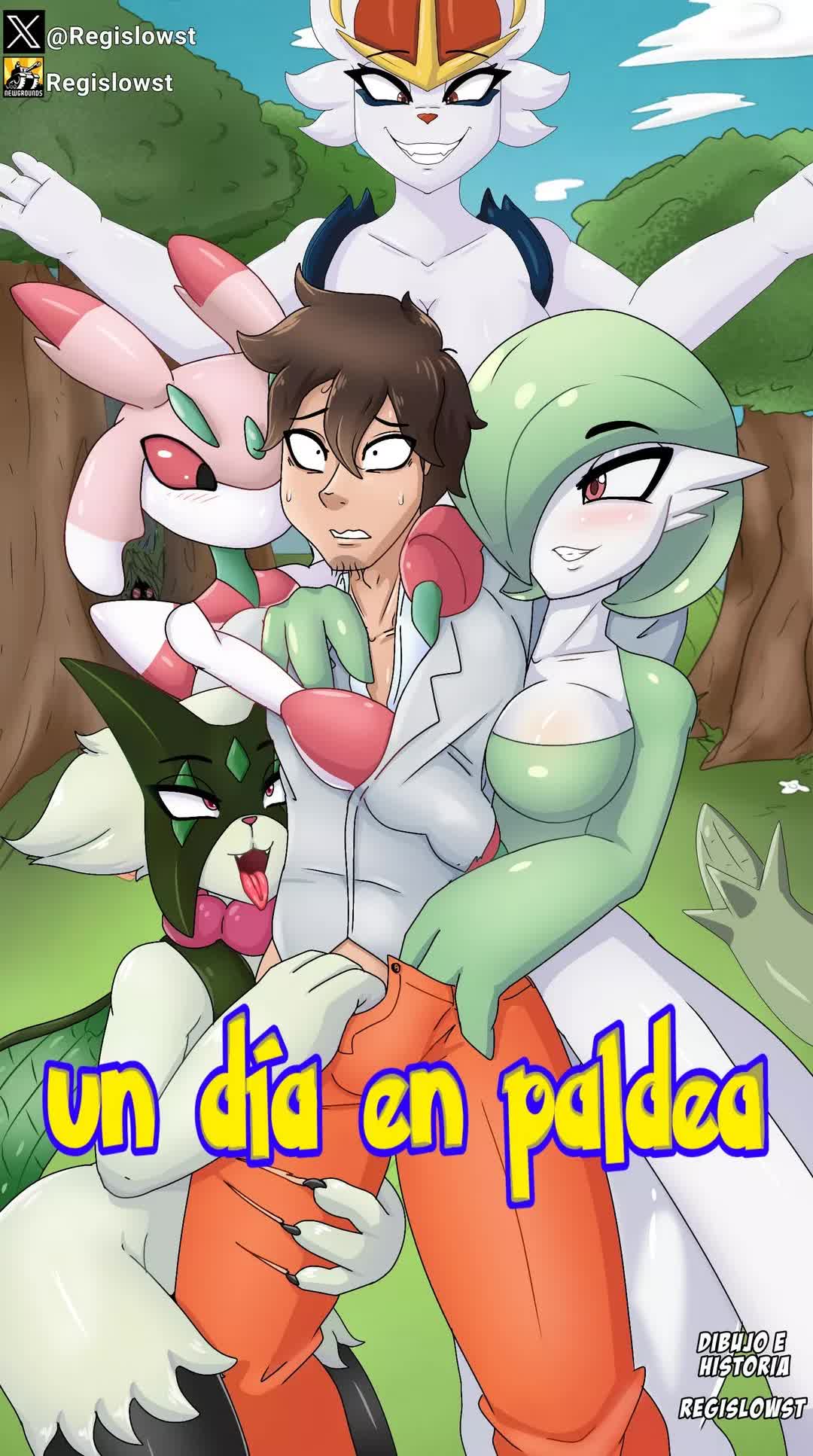 Un Dia en Paldea Comic porno