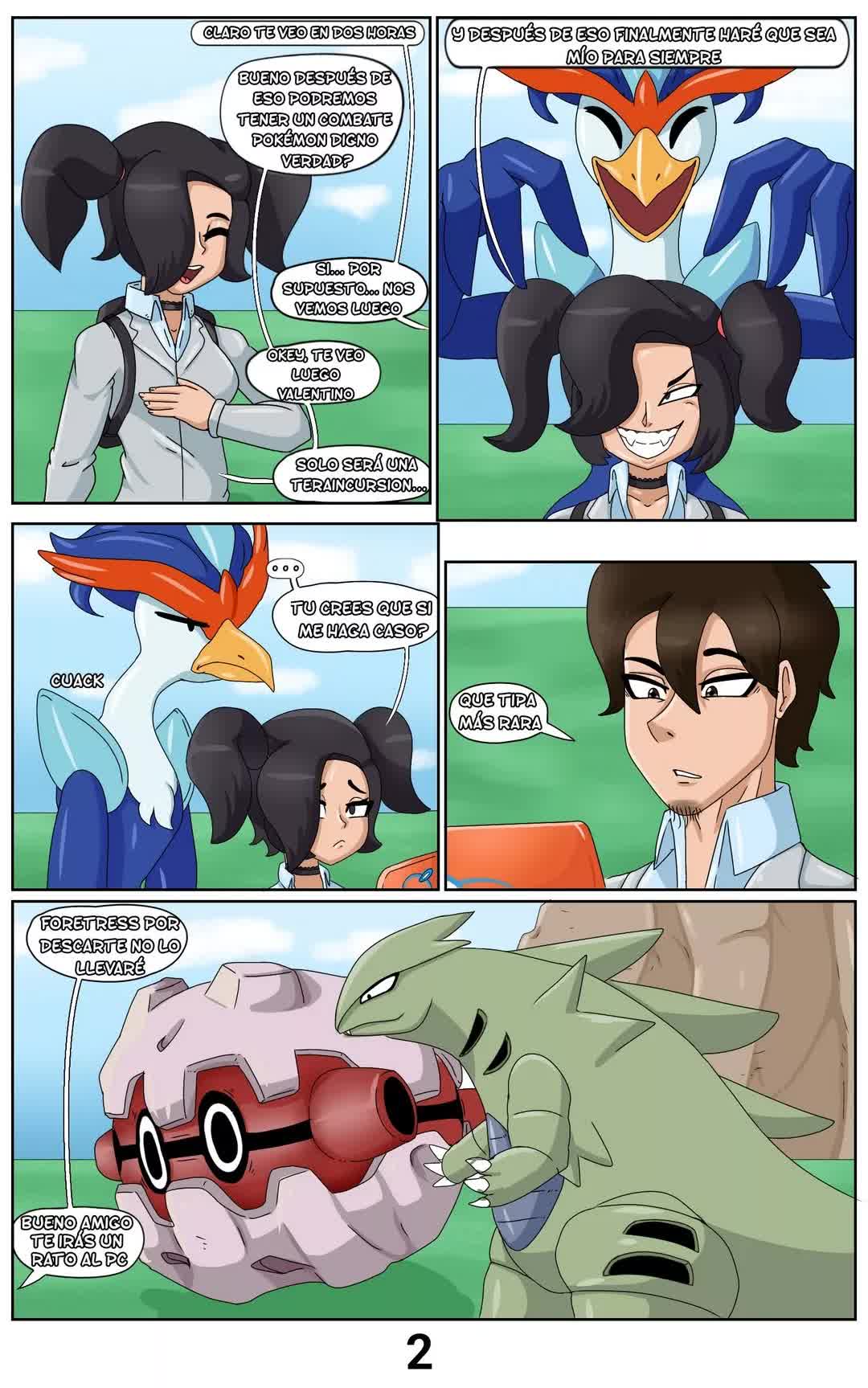 Un Dia en Paldea Comic porno