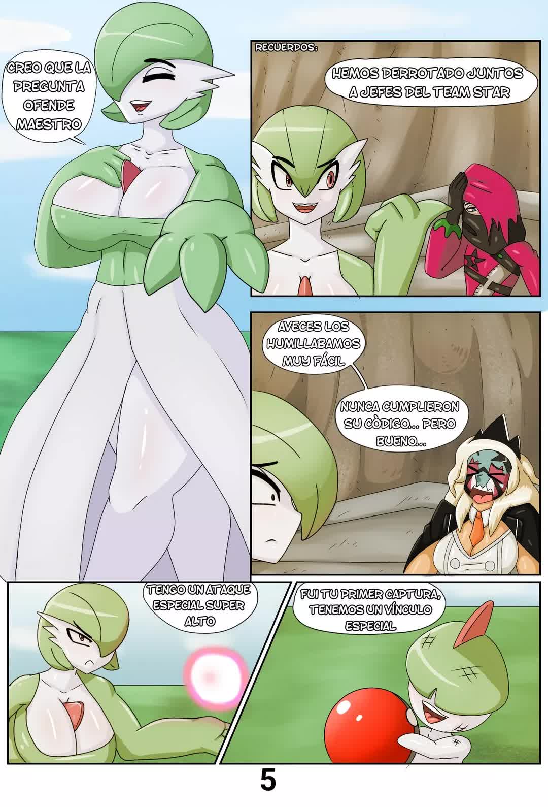 Un Dia en Paldea Comic porno