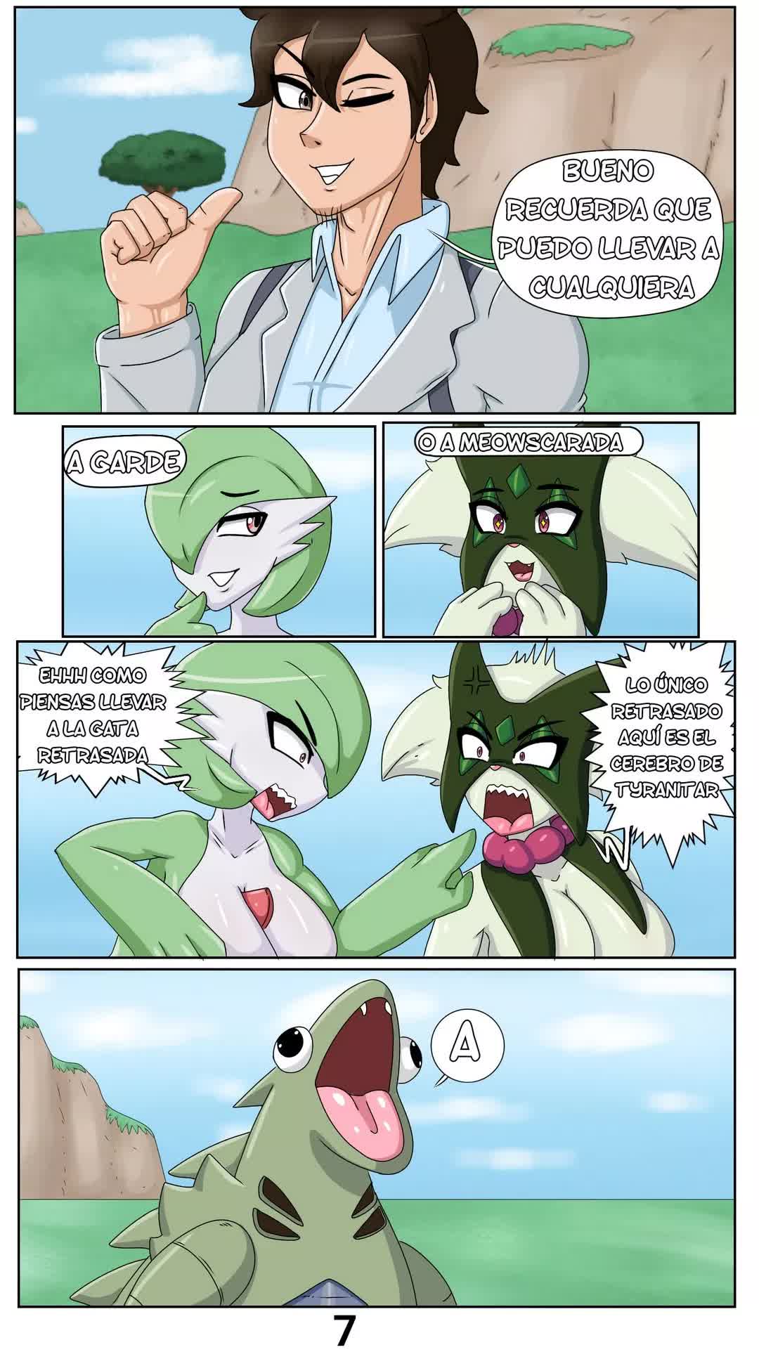 Un Dia en Paldea Comic porno