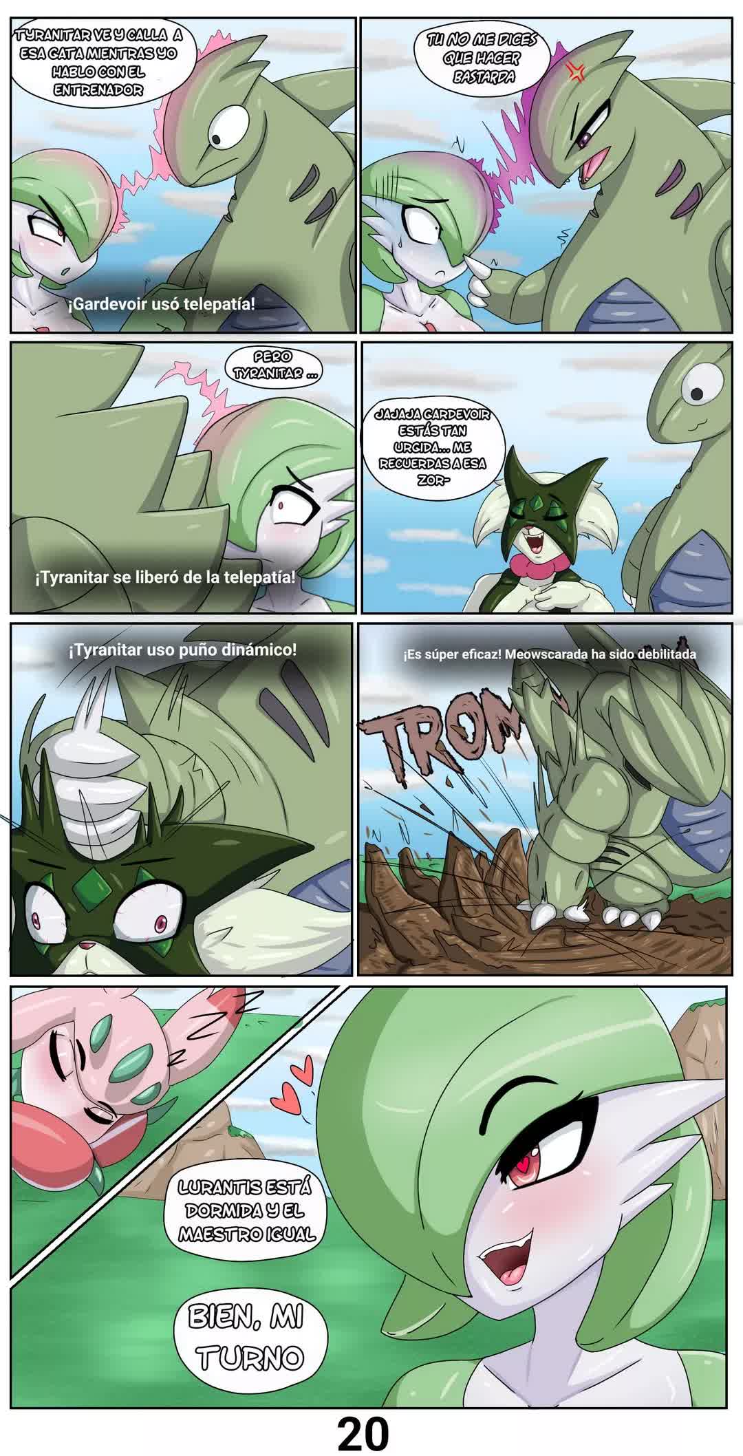 Un Dia en Paldea Comic porno