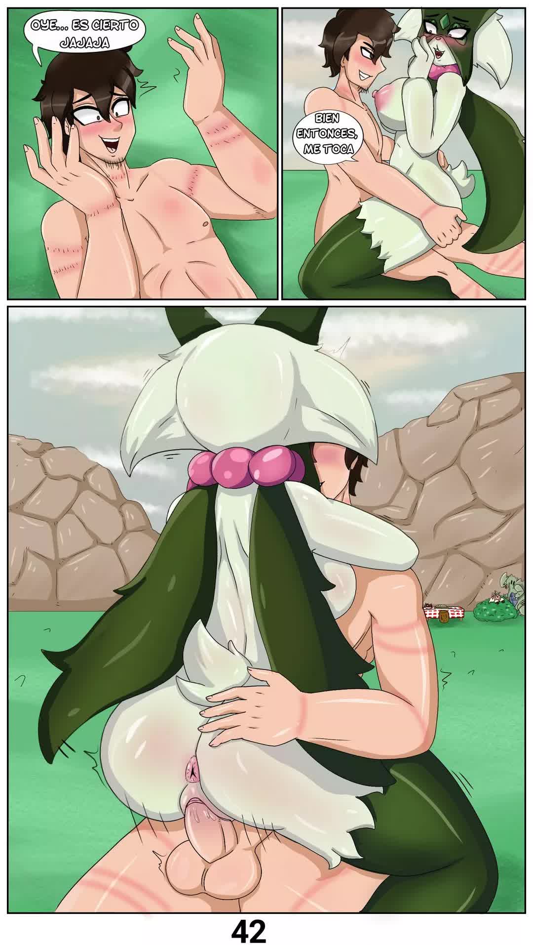 Un Dia en Paldea Comic porno