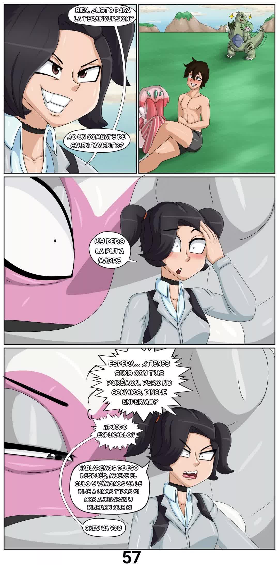 Un Dia en Paldea Comic porno