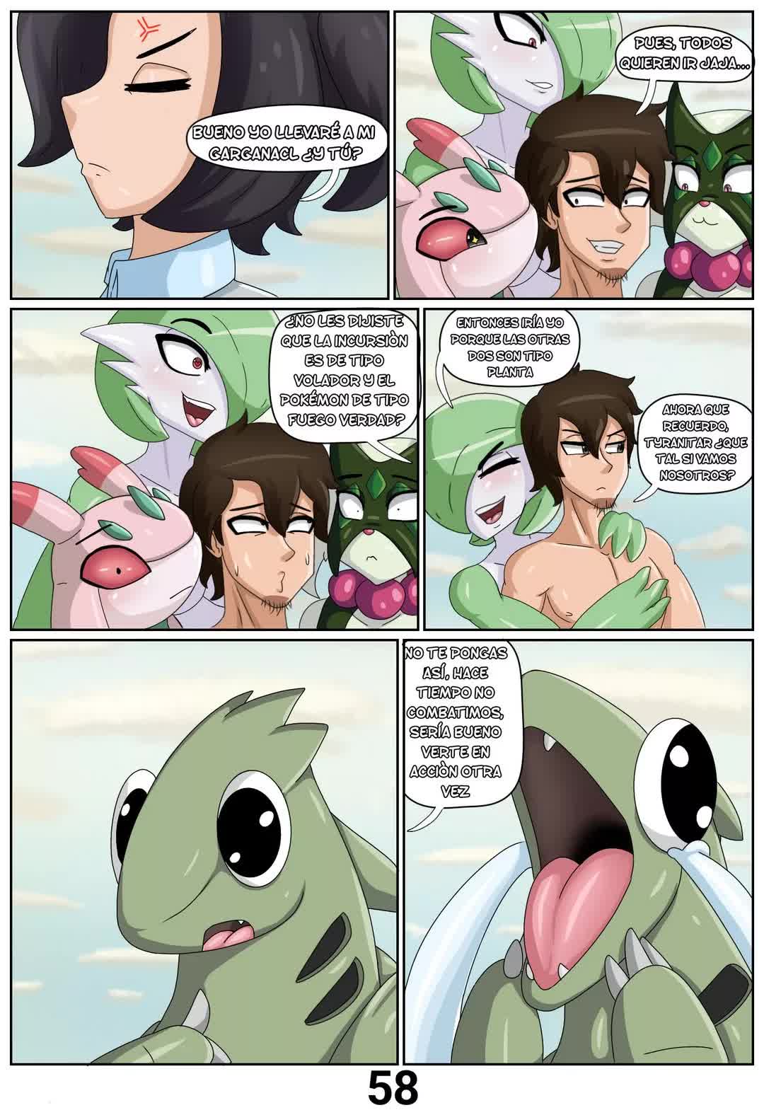 Un Dia en Paldea Comic porno