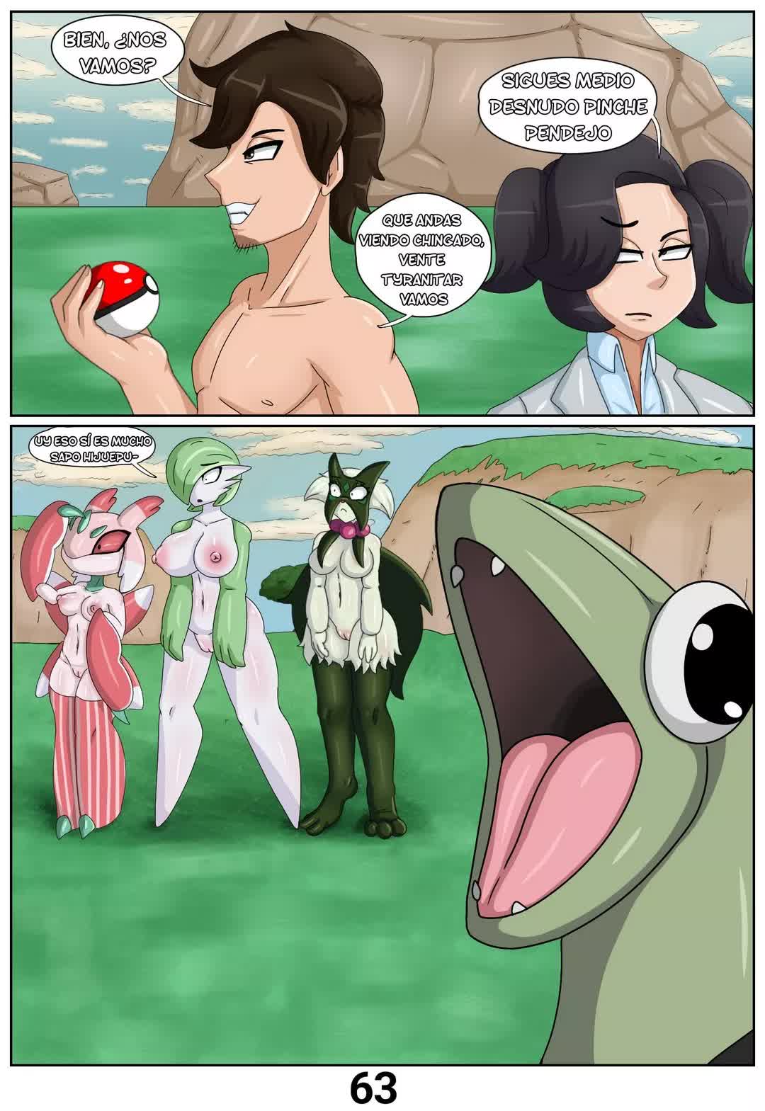 Un Dia en Paldea Comic porno