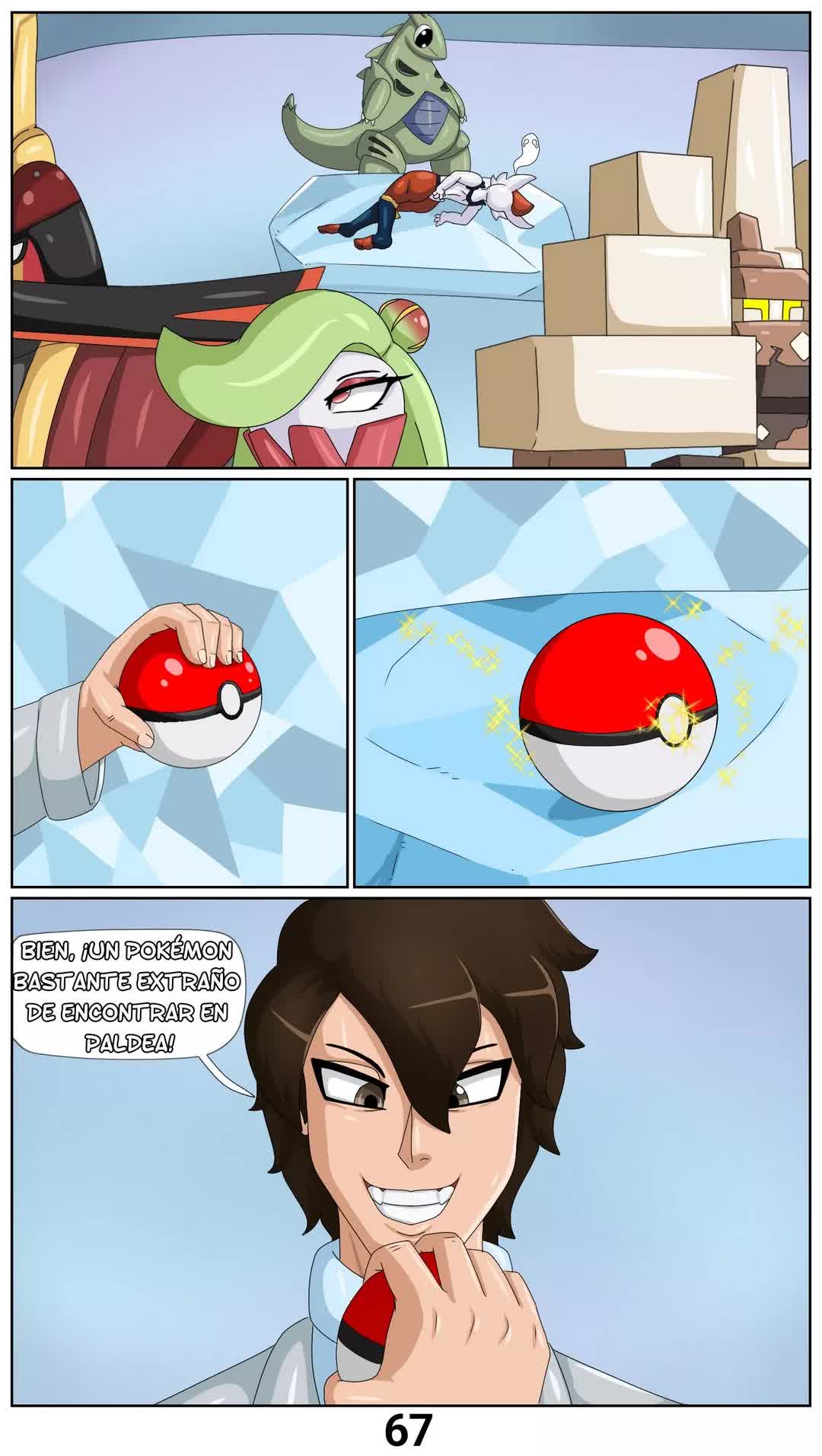 Un Dia en Paldea Comic porno